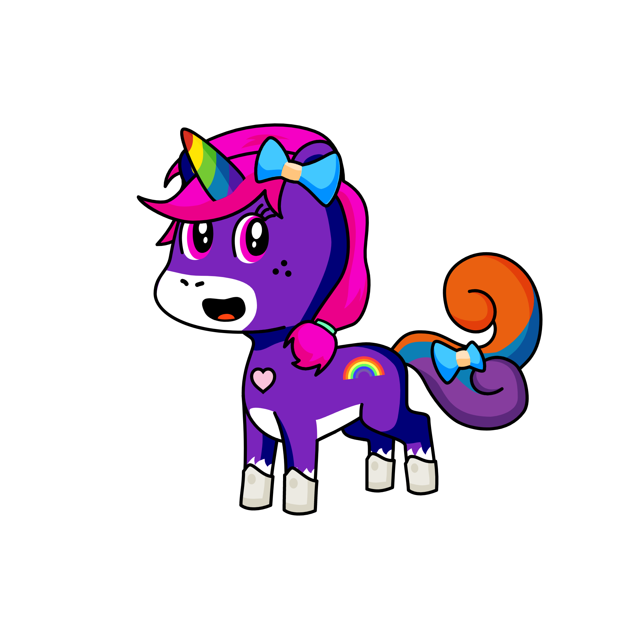 blahblahcorn, the unicorn