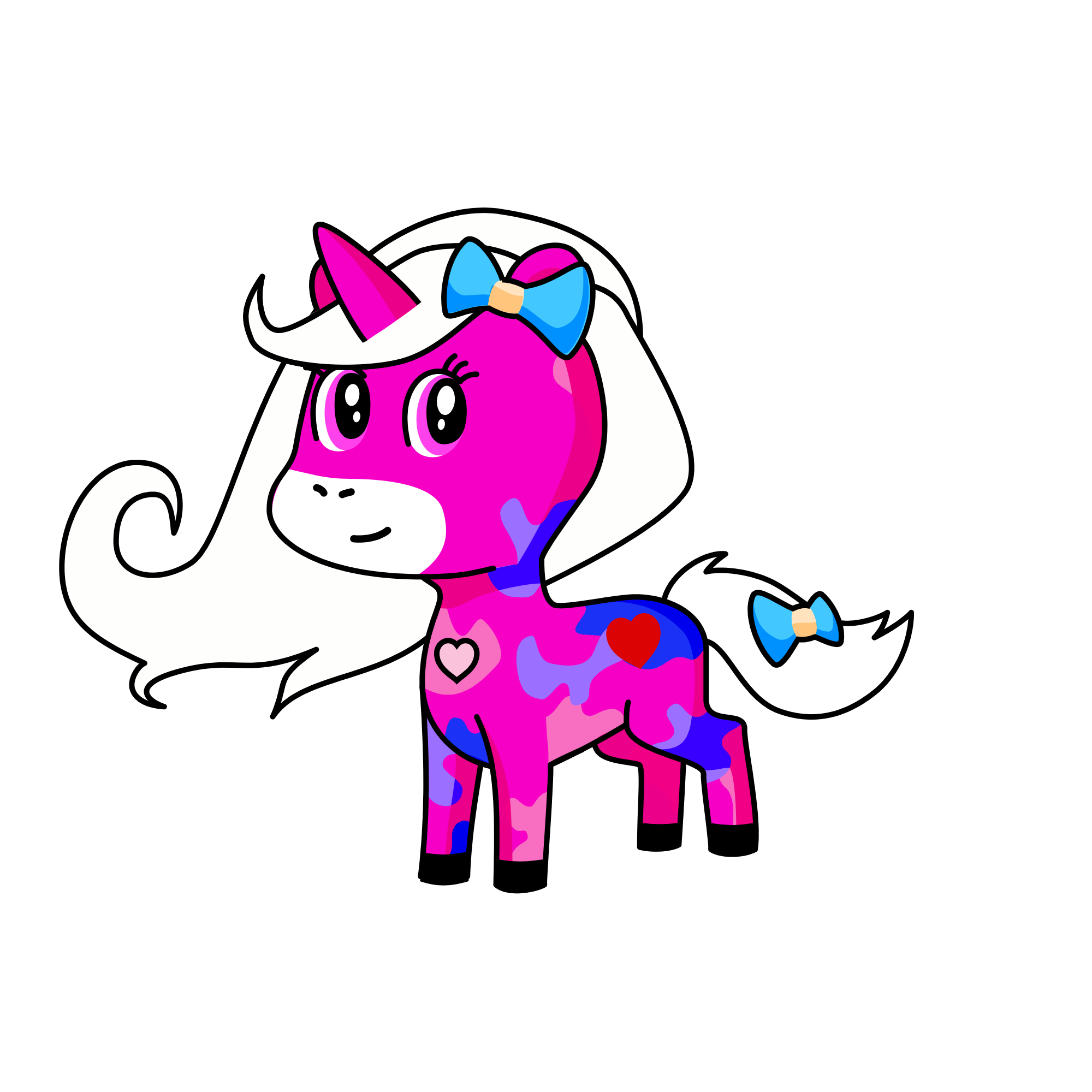 Soft - girl, the unicorn