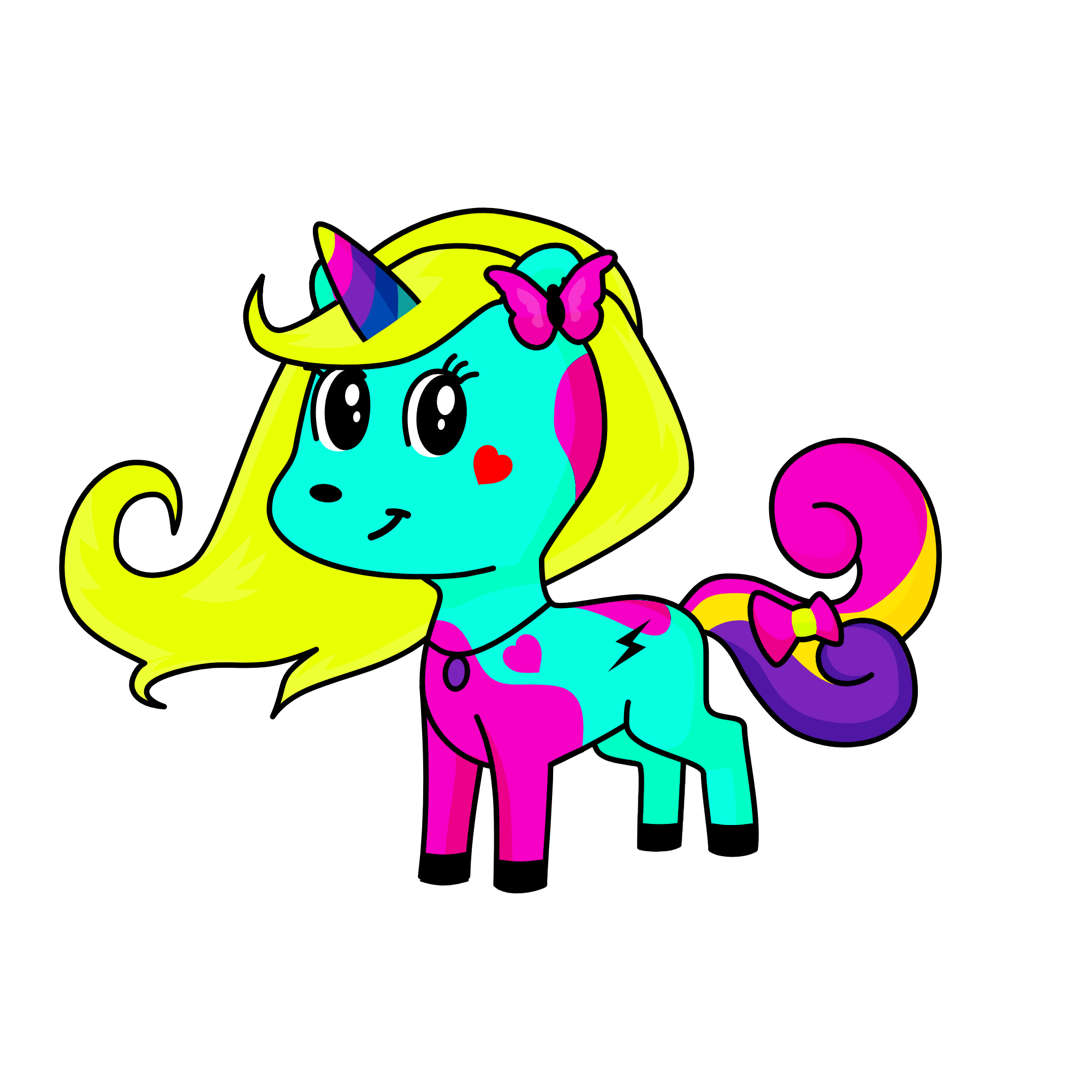 vbvbnn, the unicorn