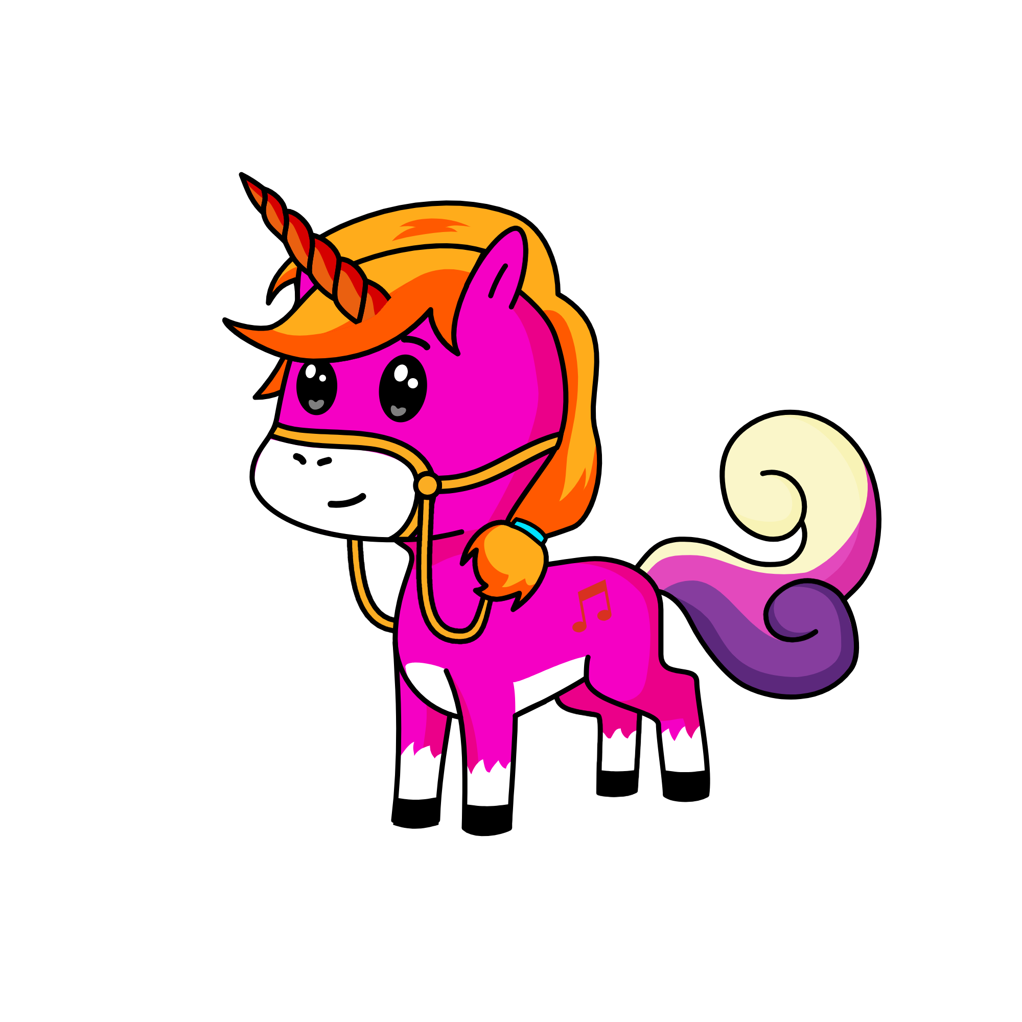 Sweetie , the unicorn