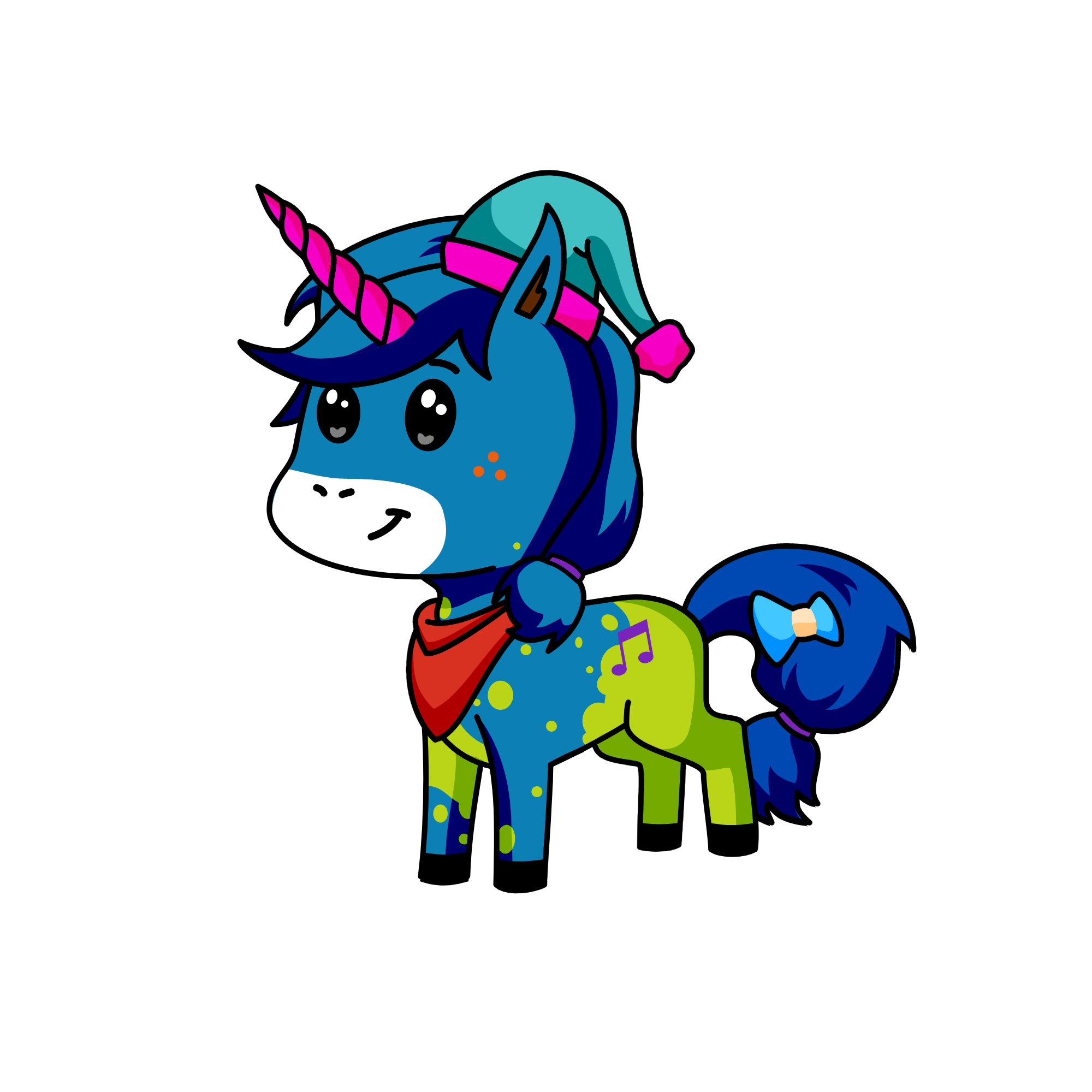 sleepy head, the unicorn