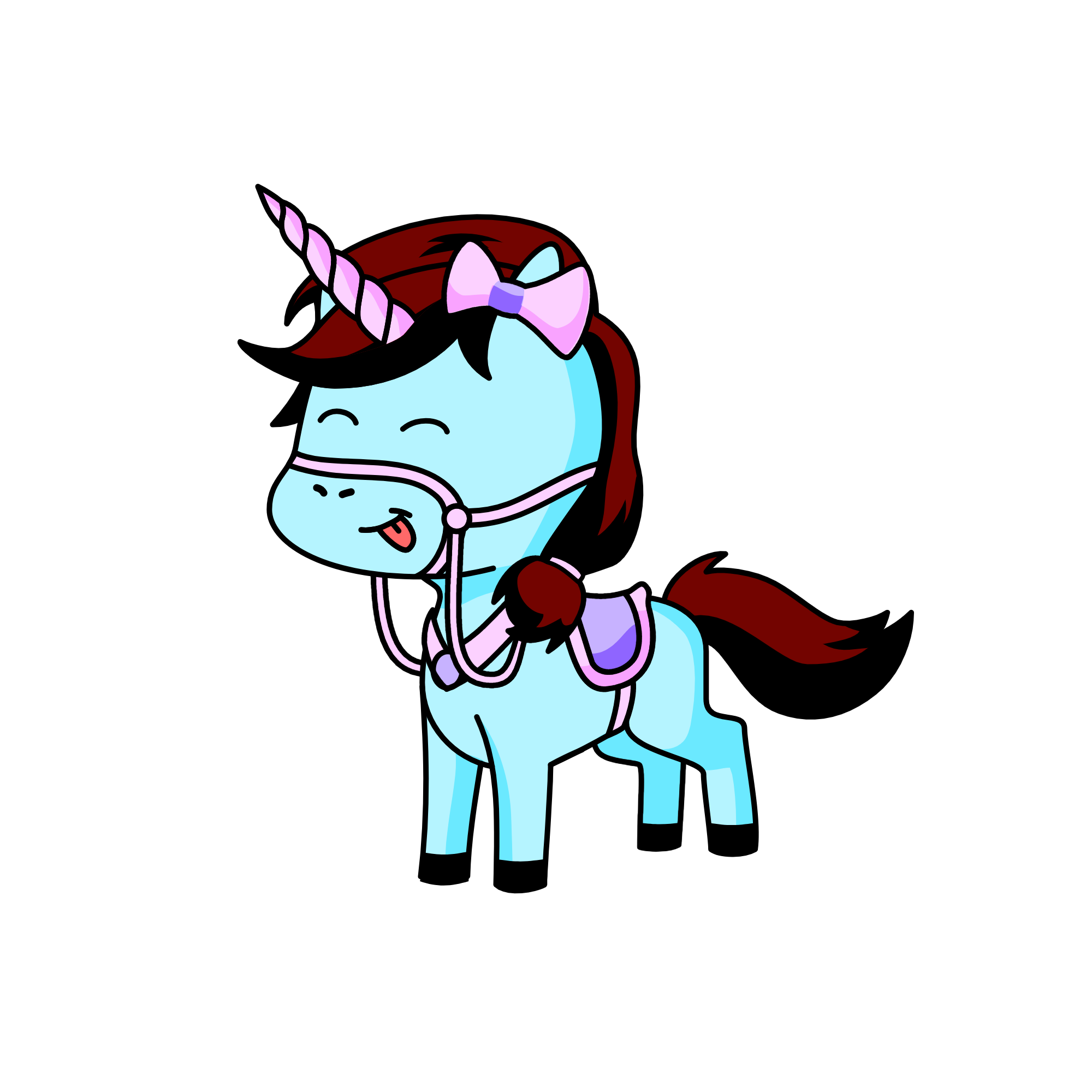Selena, the unicorn