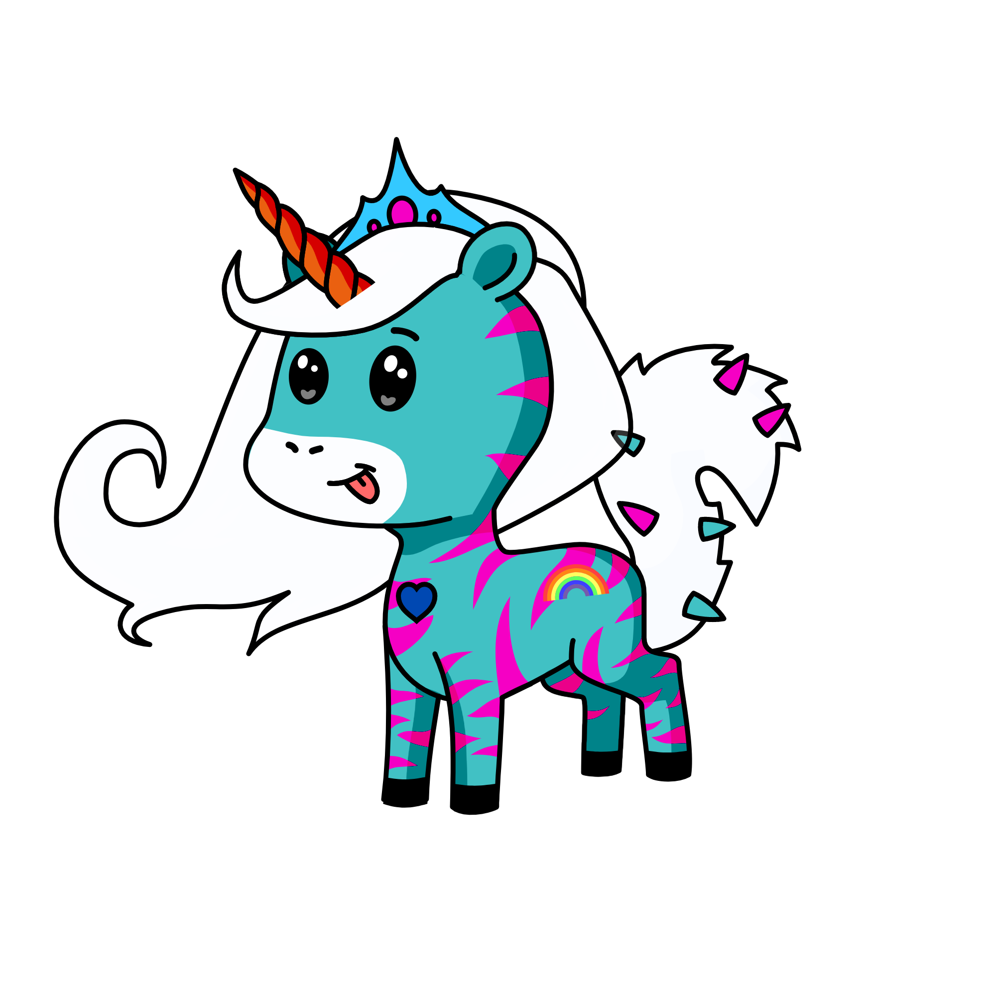 Icey, the unicorn