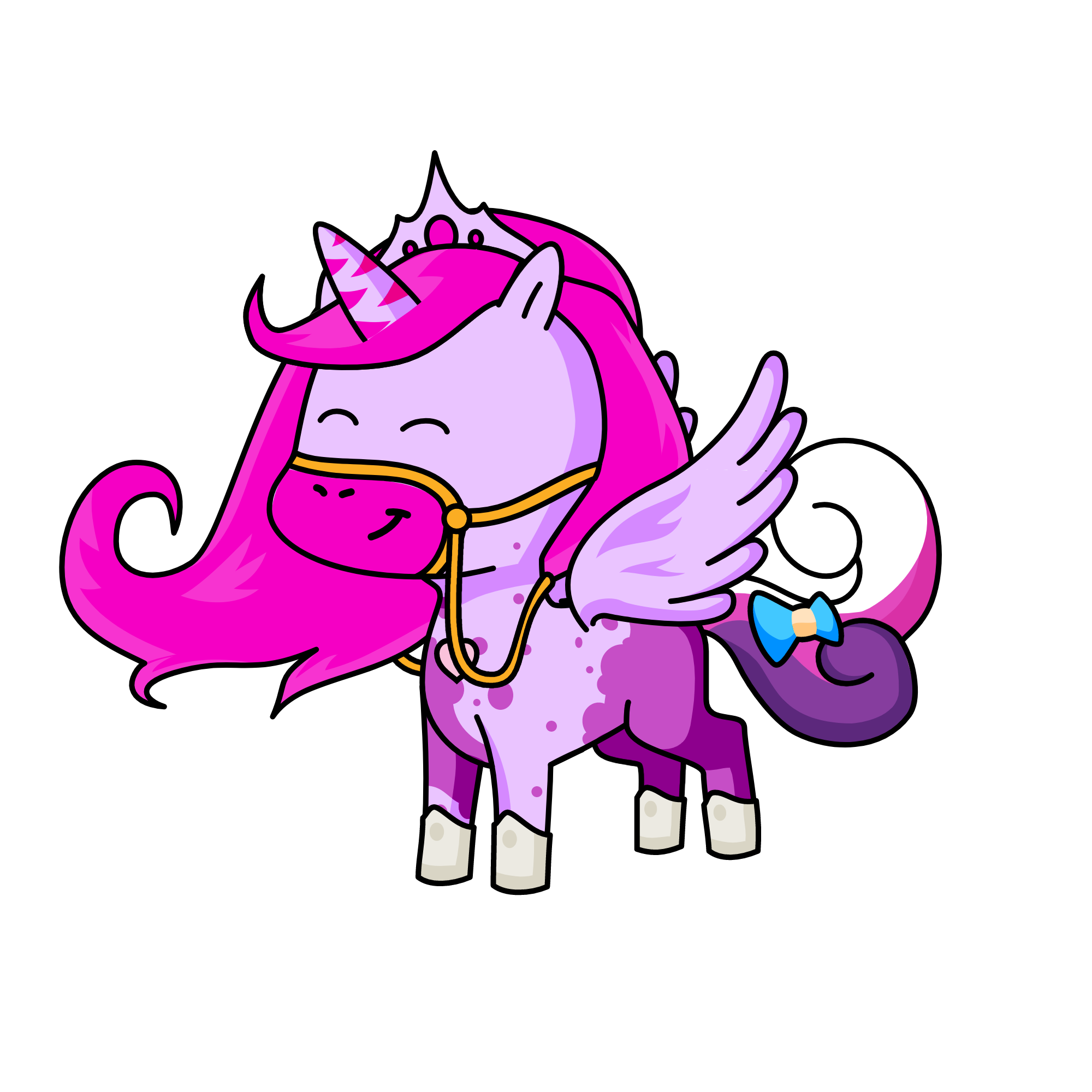 Candy uniorn, the unicorn