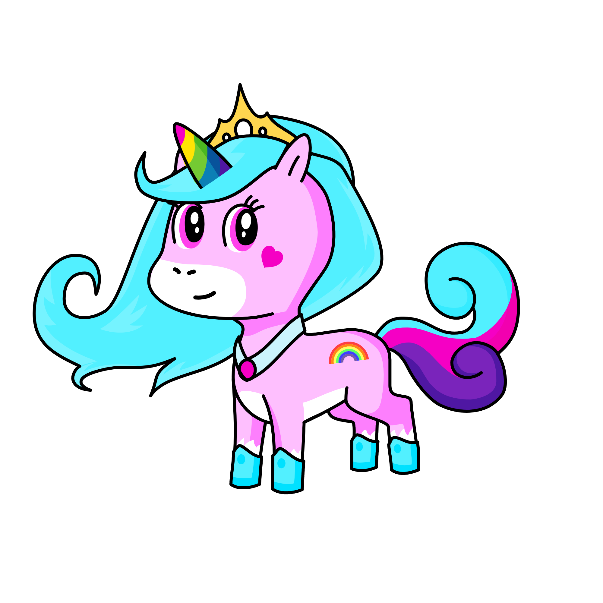 leidy raimbow, the unicorn