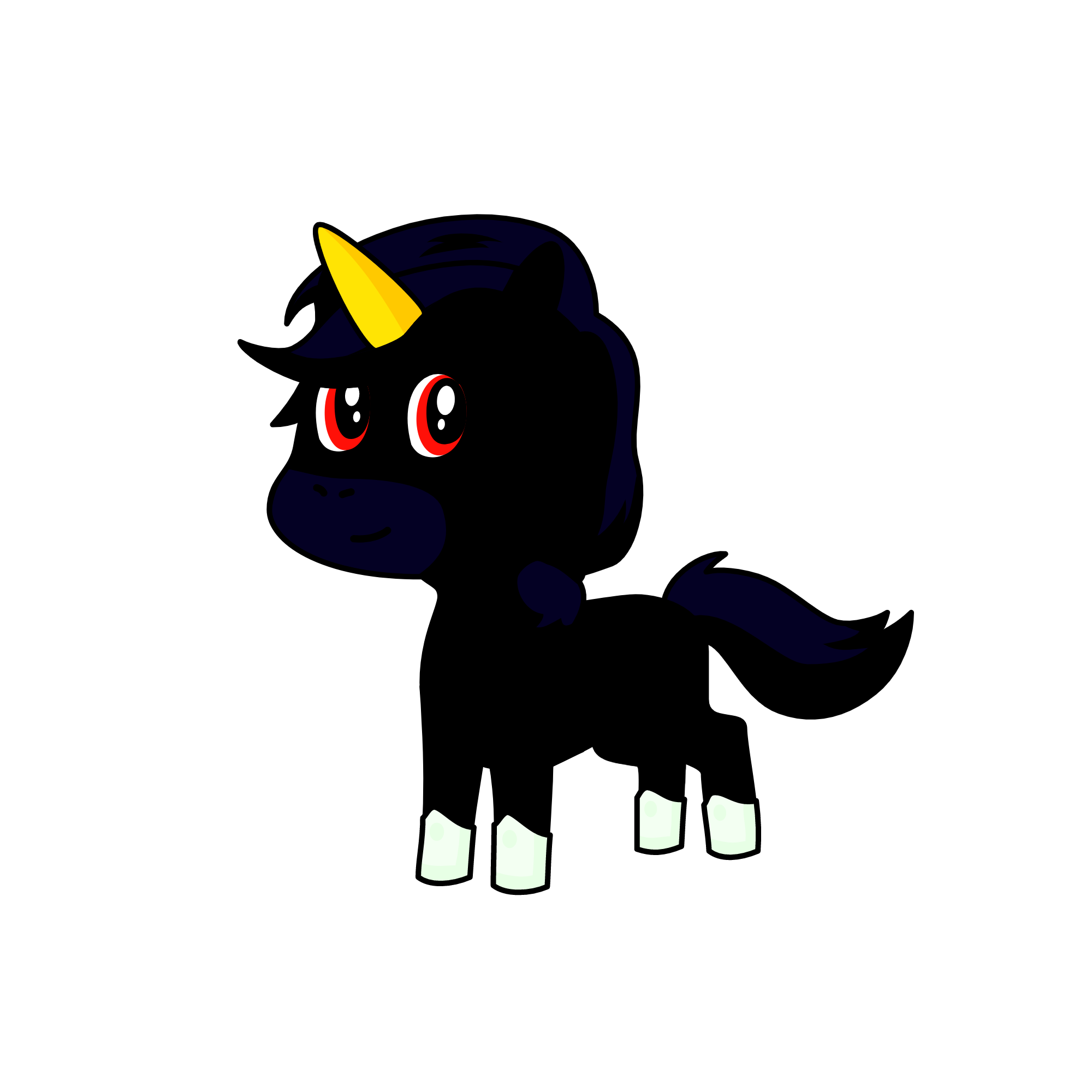 Darkriser, the unicorn