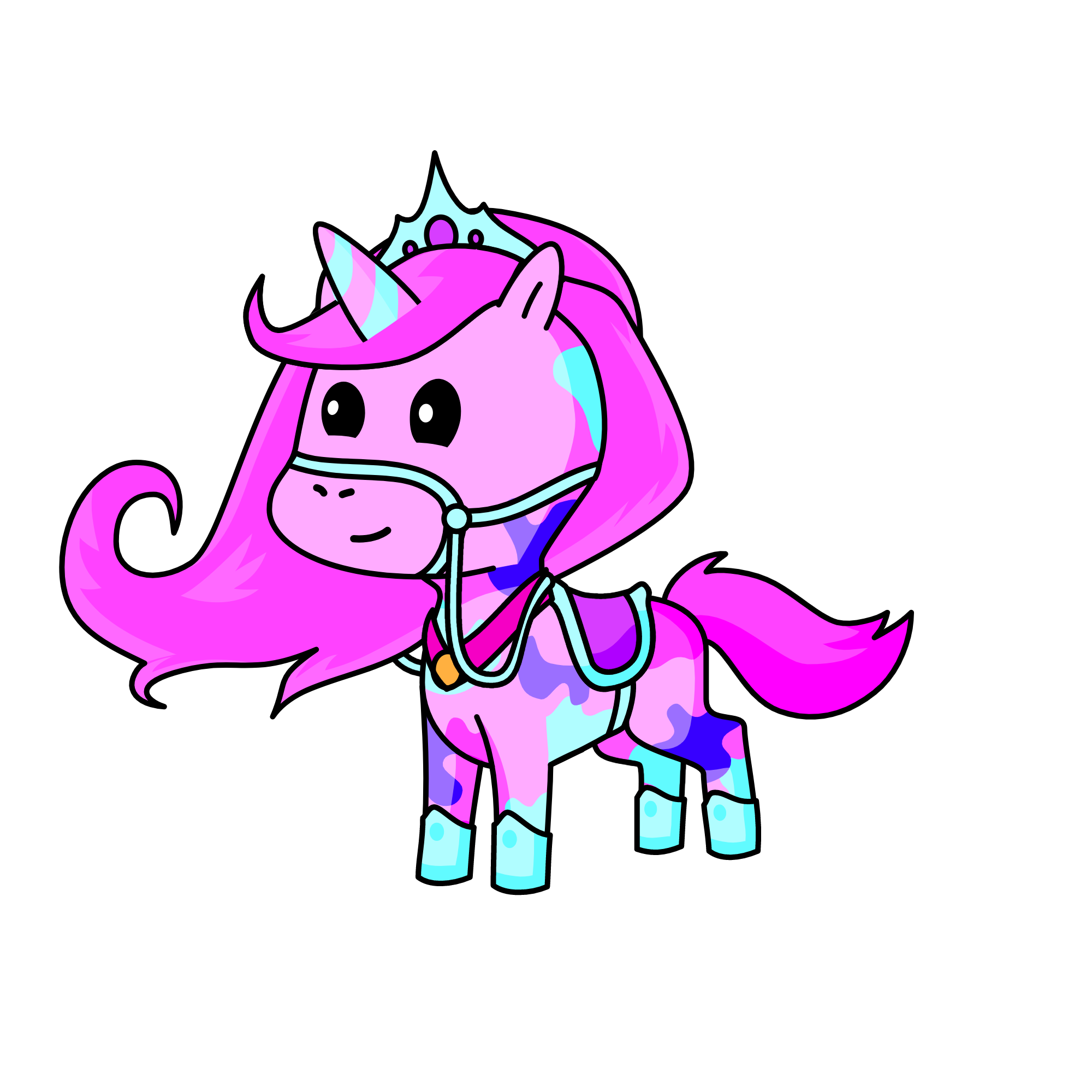 PinkDonutTwin, the unicorn
