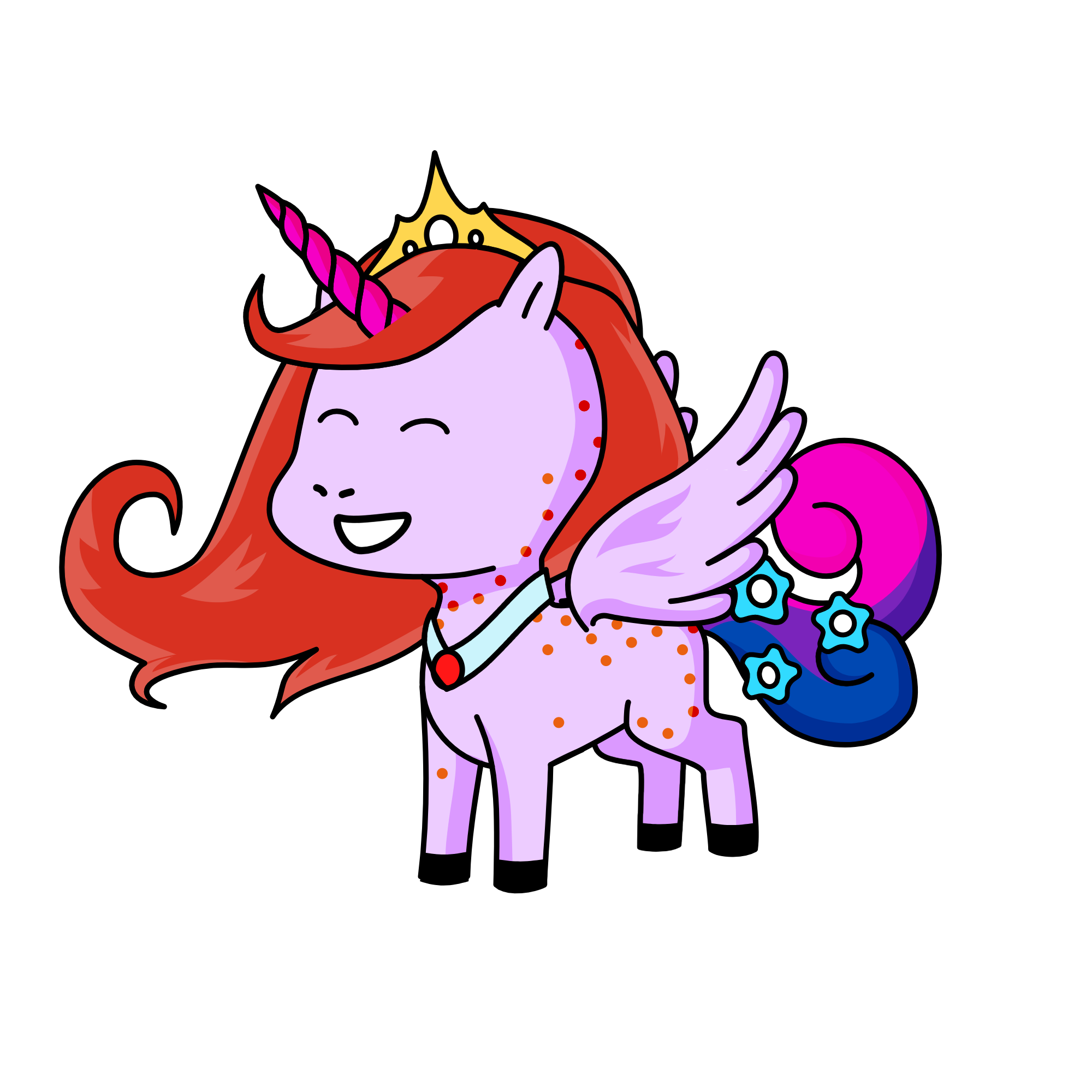 Fairycorn, the unicorn