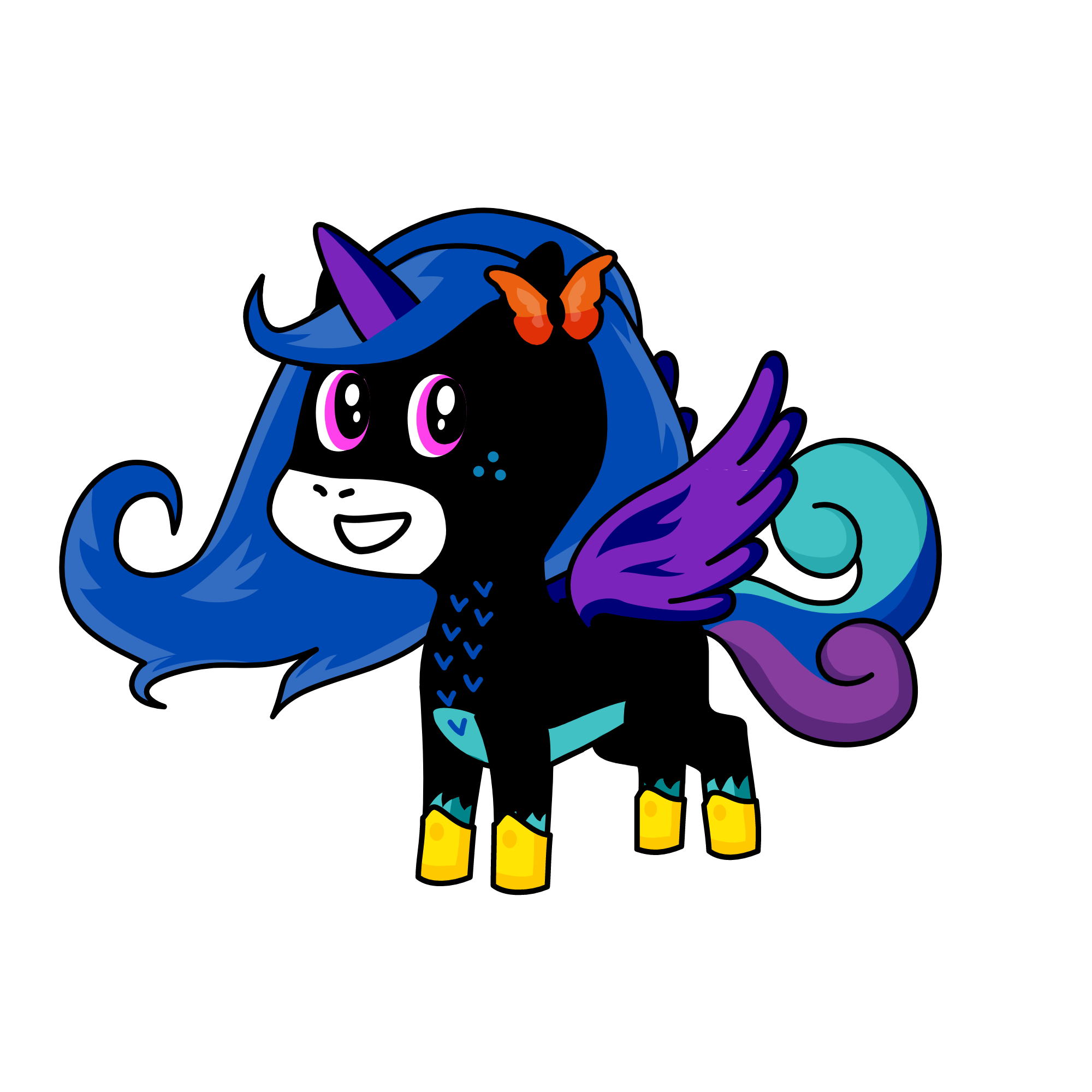 Swirllix, the unicorn