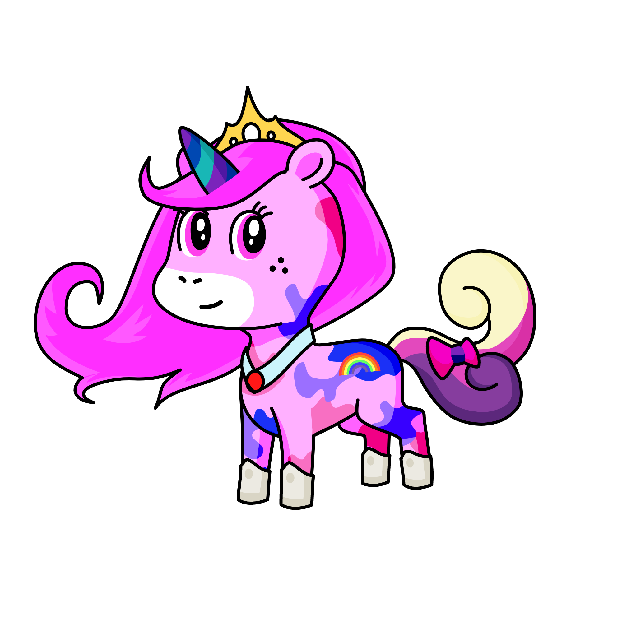 princess sky, the unicorn