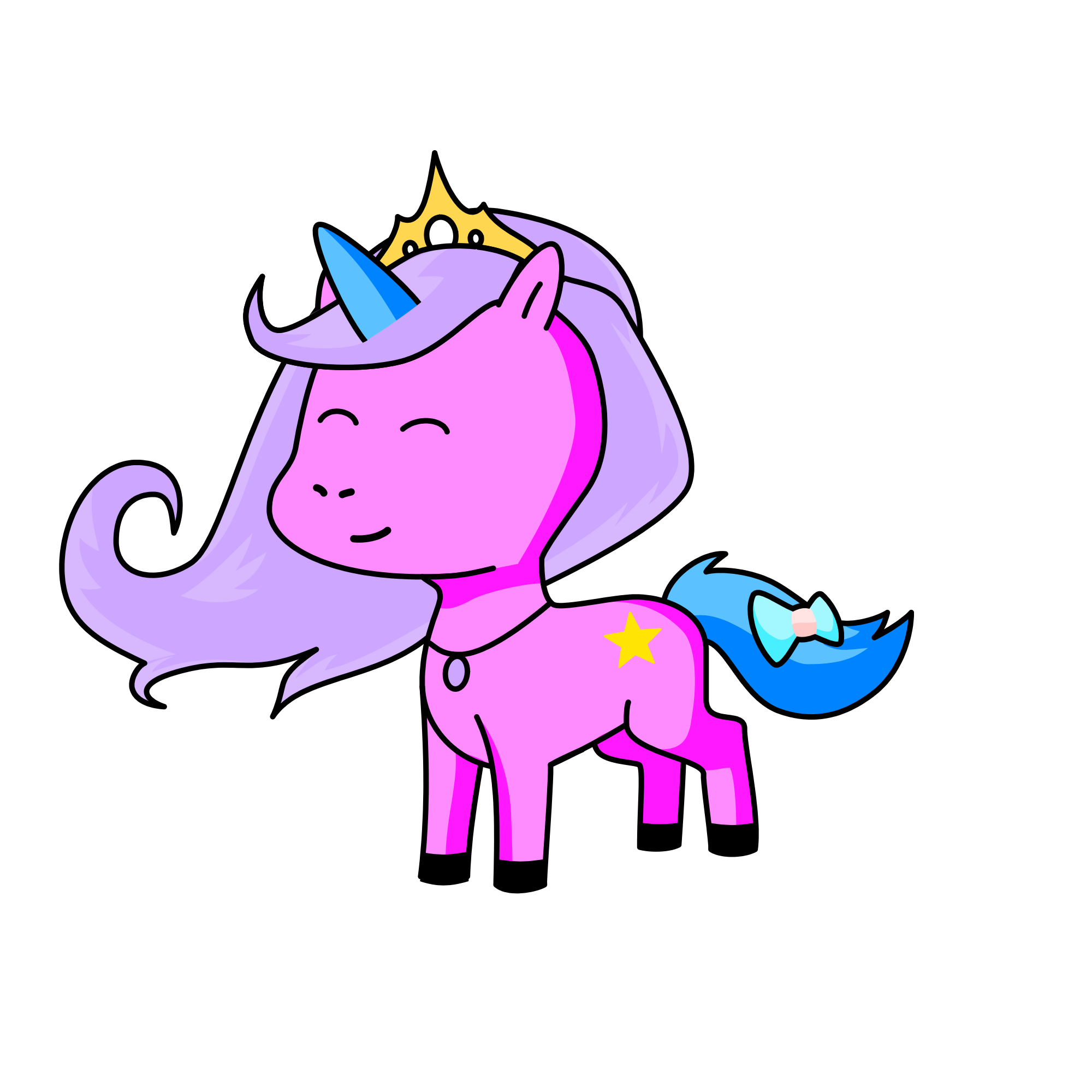 Cutie pie, the unicorn