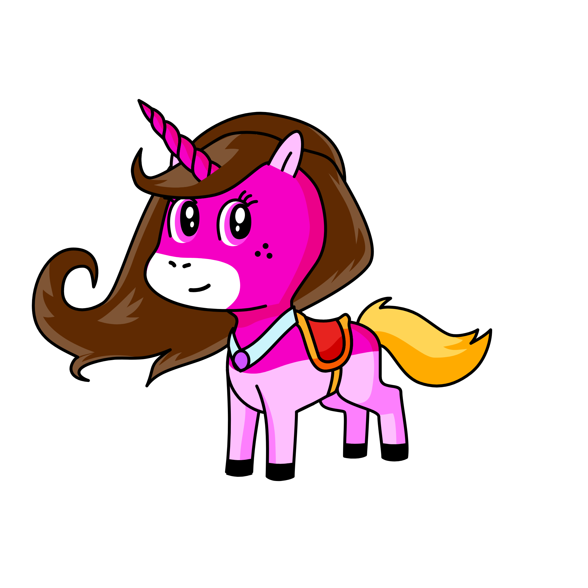 luna, the unicorn