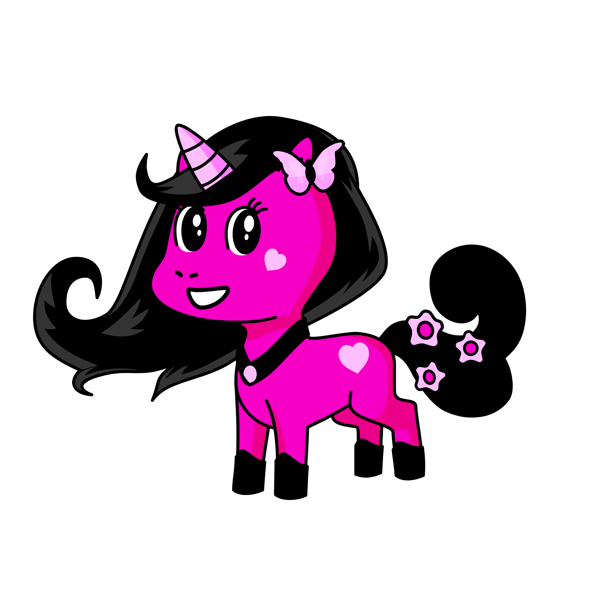 pinkie pie, the unicorn