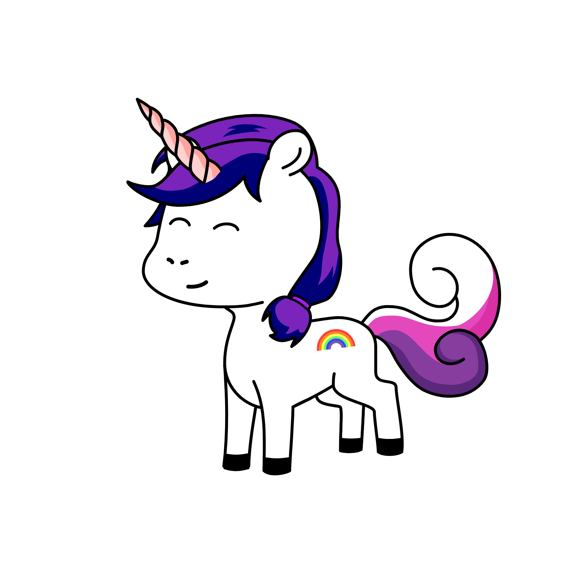 pretty, the unicorn