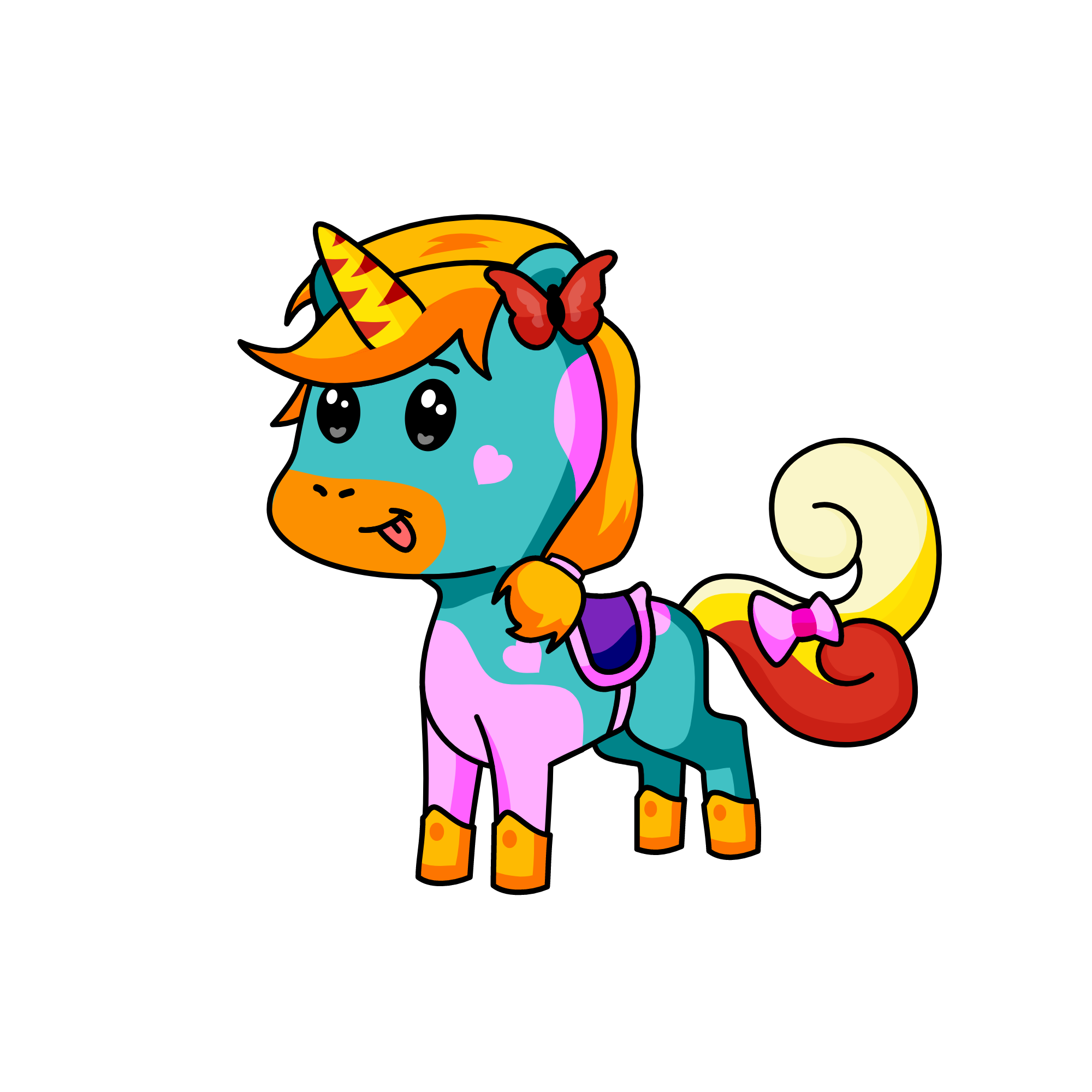 strawberry, the unicorn