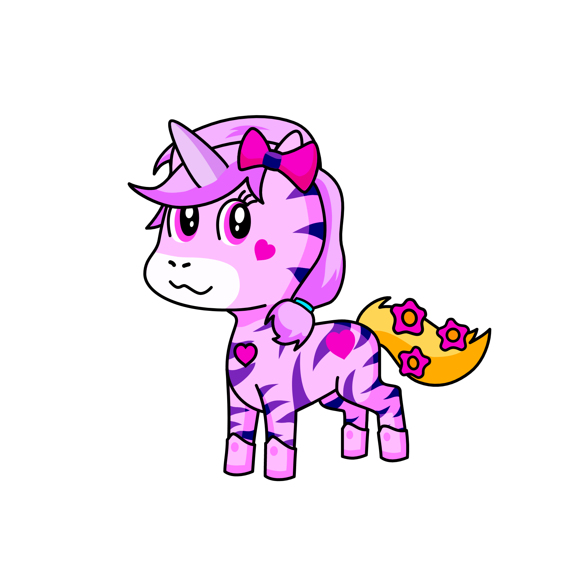 Pinkicorn, the unicorn