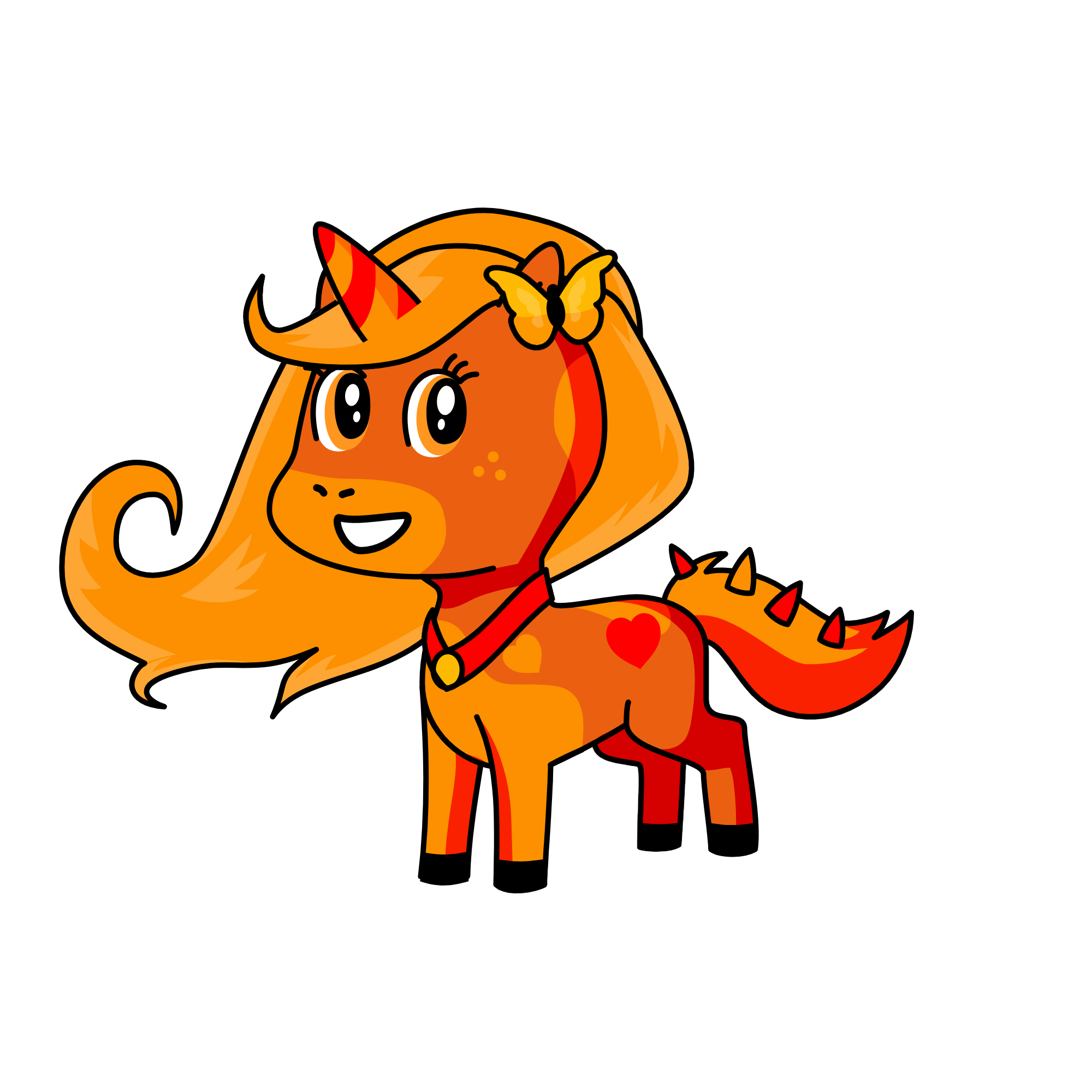 Firecorn, the unicorn
