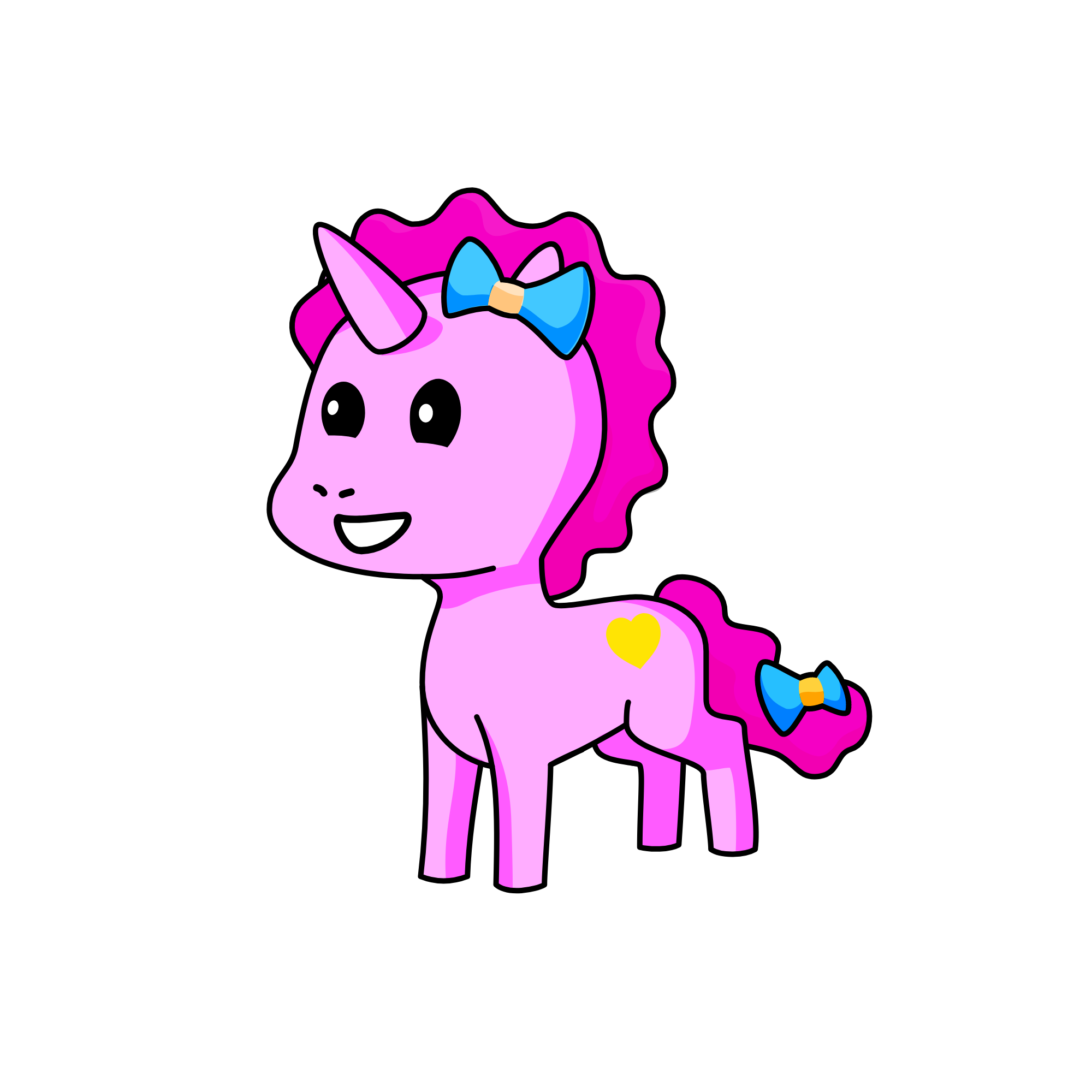 Pinkie Pie, the unicorn
