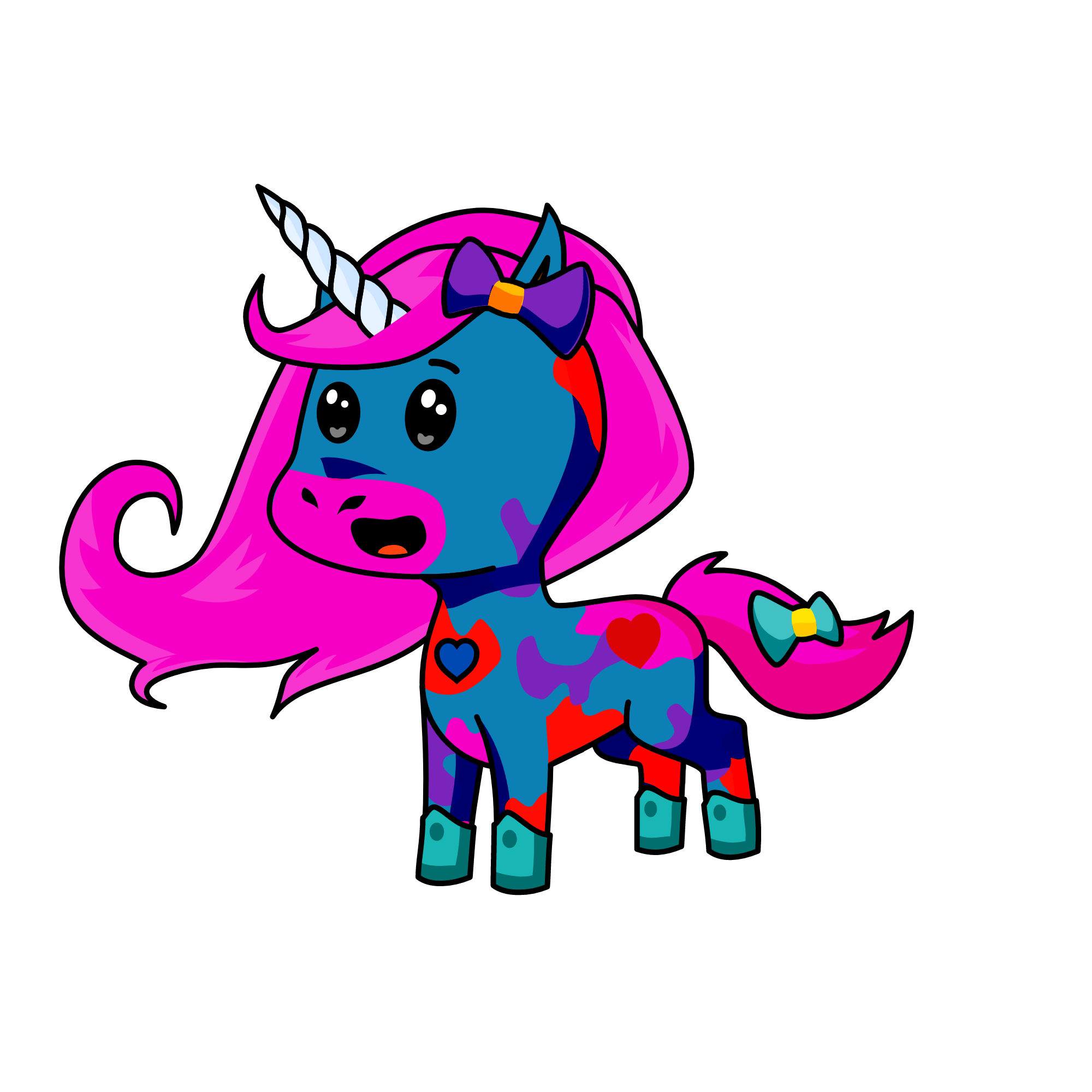 cally, the unicorn