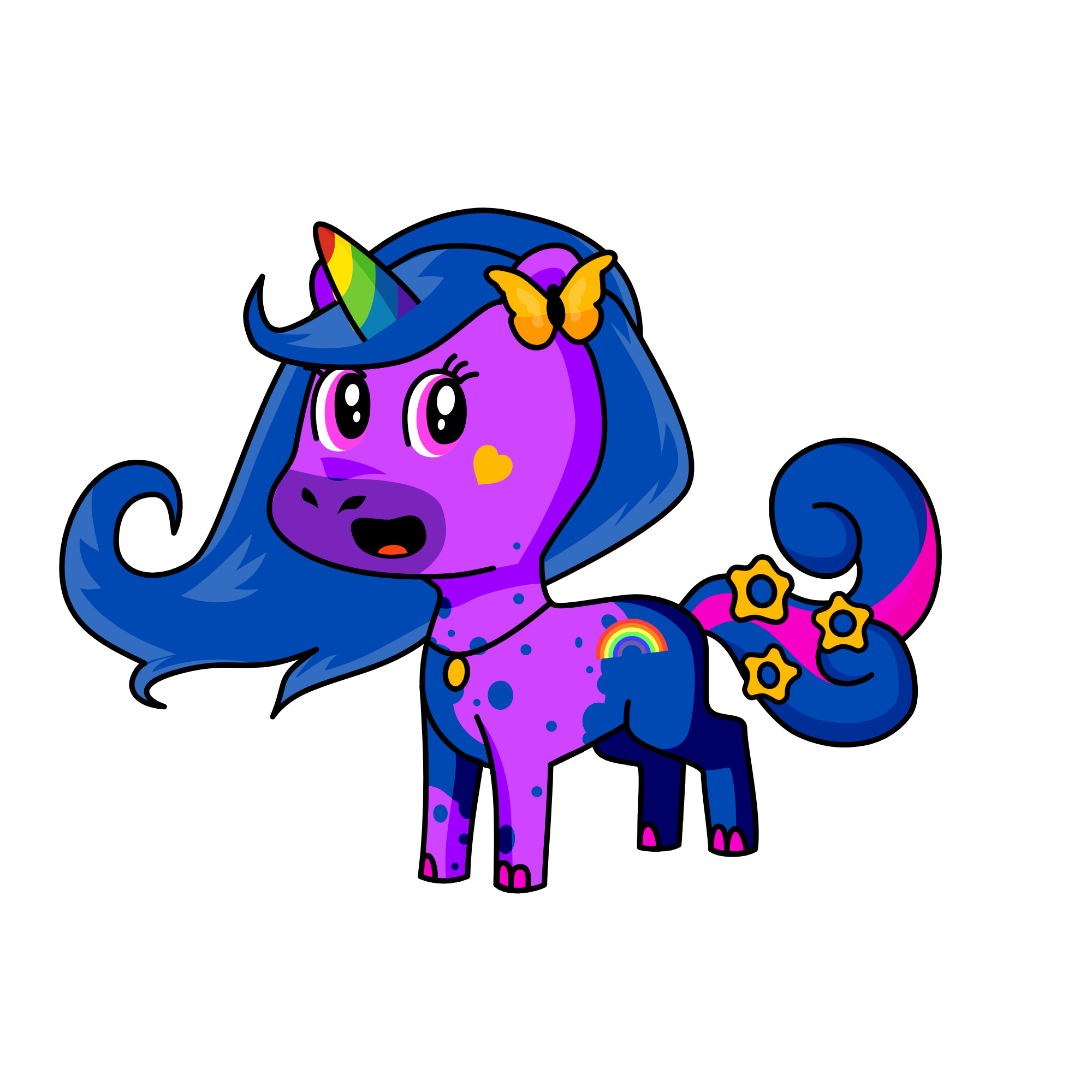 Zizrinus, the unicorn