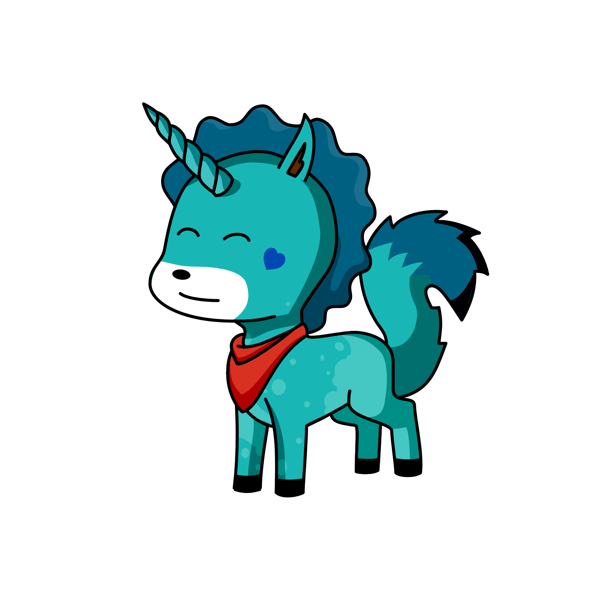 итььюя, the unicorn