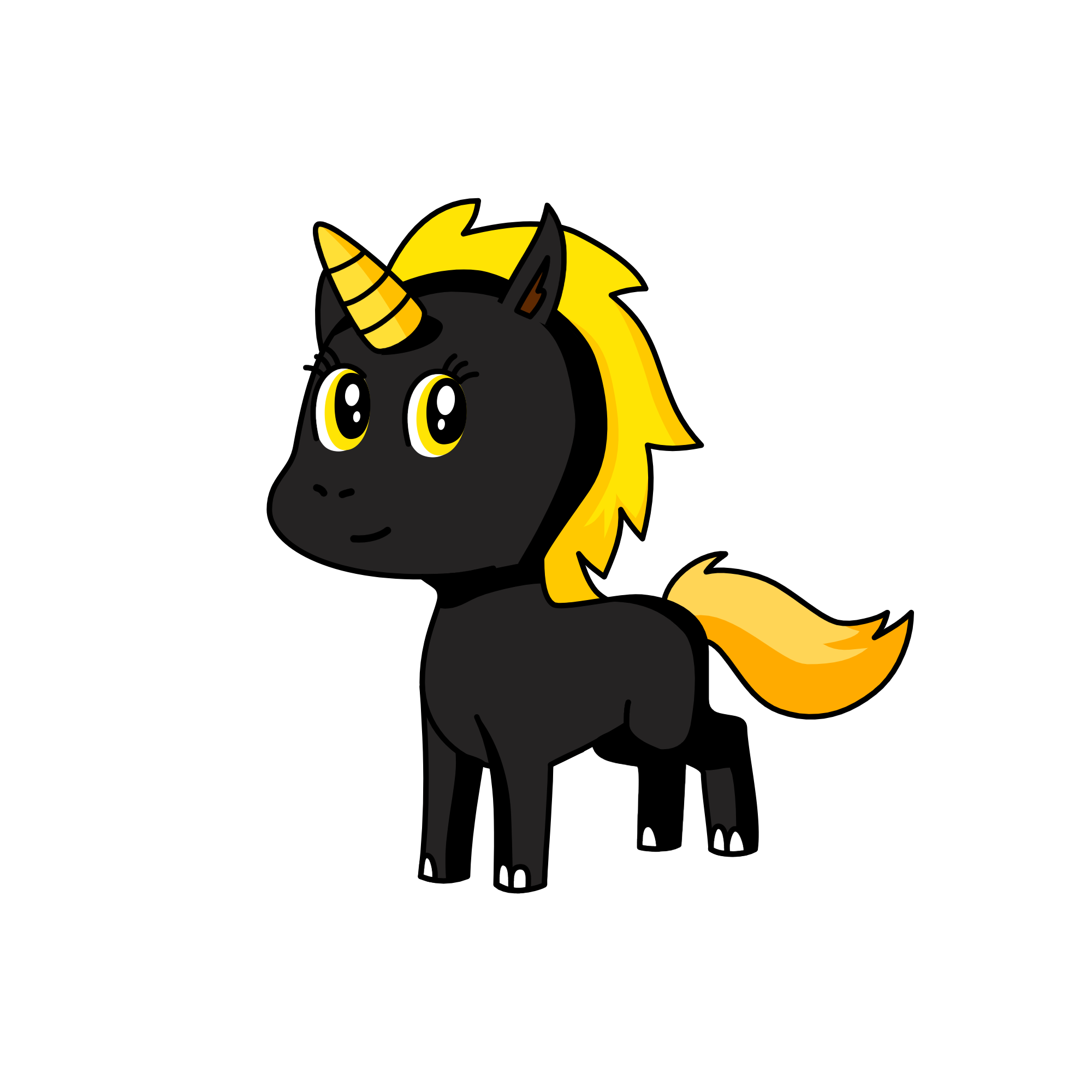 Spark Hooves, the unicorn