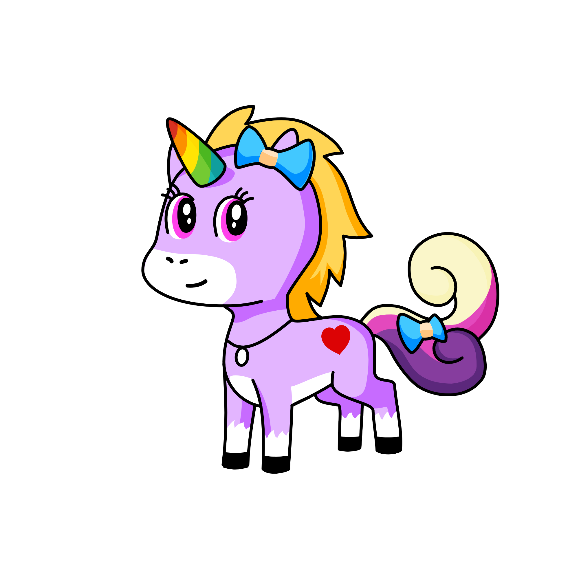 Bubble, the unicorn