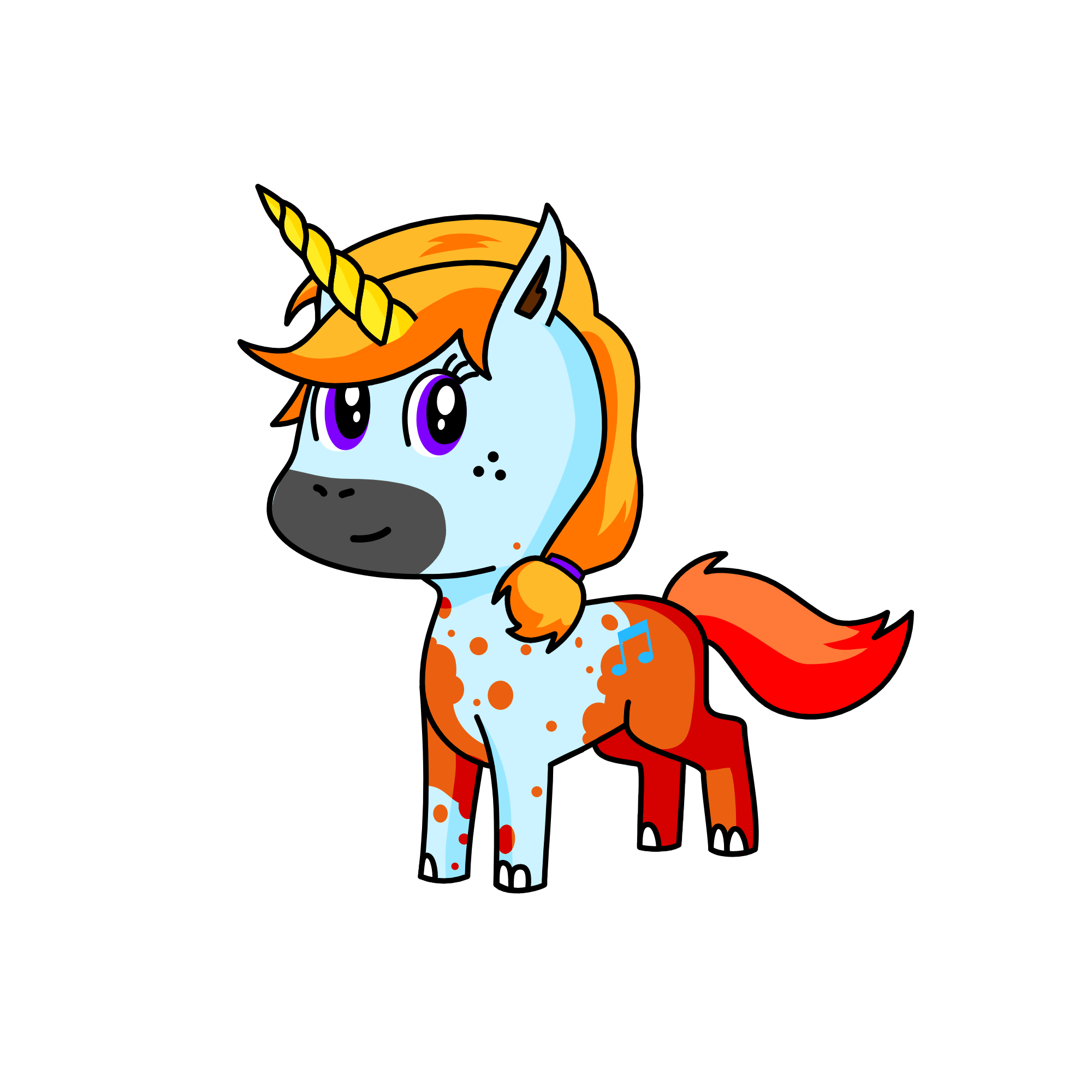 mandy, the unicorn