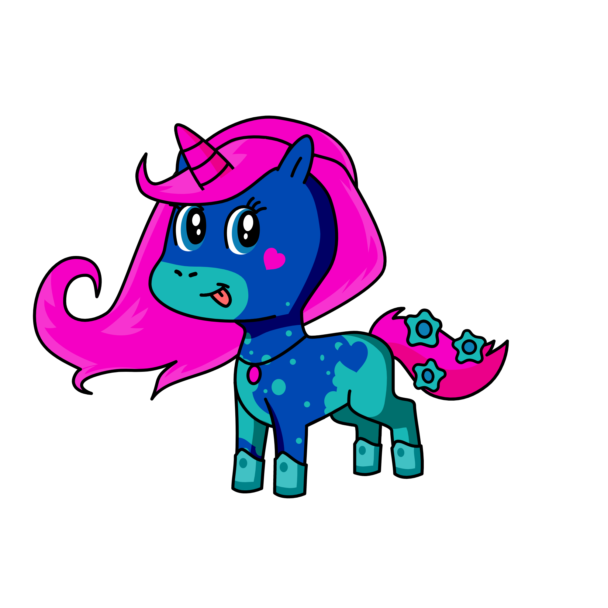 Luna, the unicorn