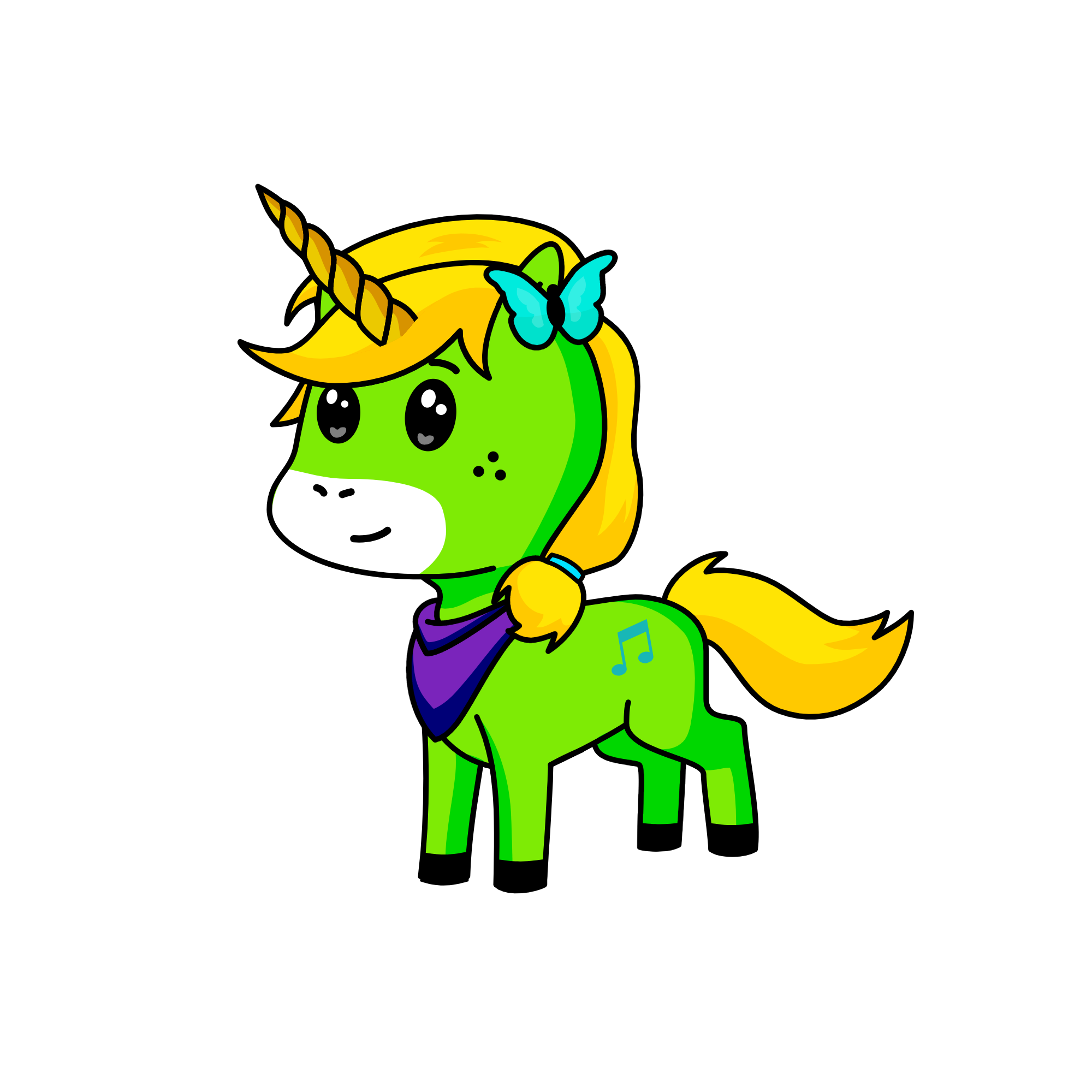 flare, the unicorn
