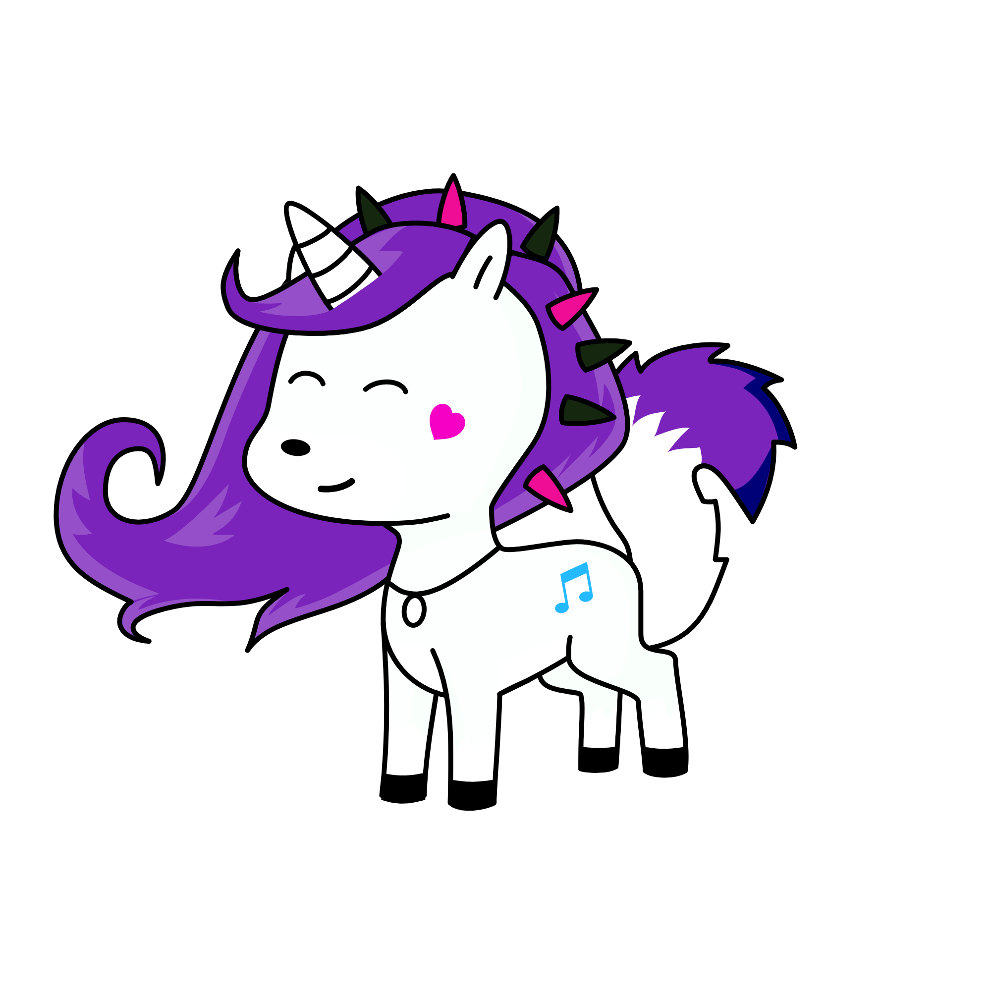 M00NLIGHT_A1nim3, the unicorn