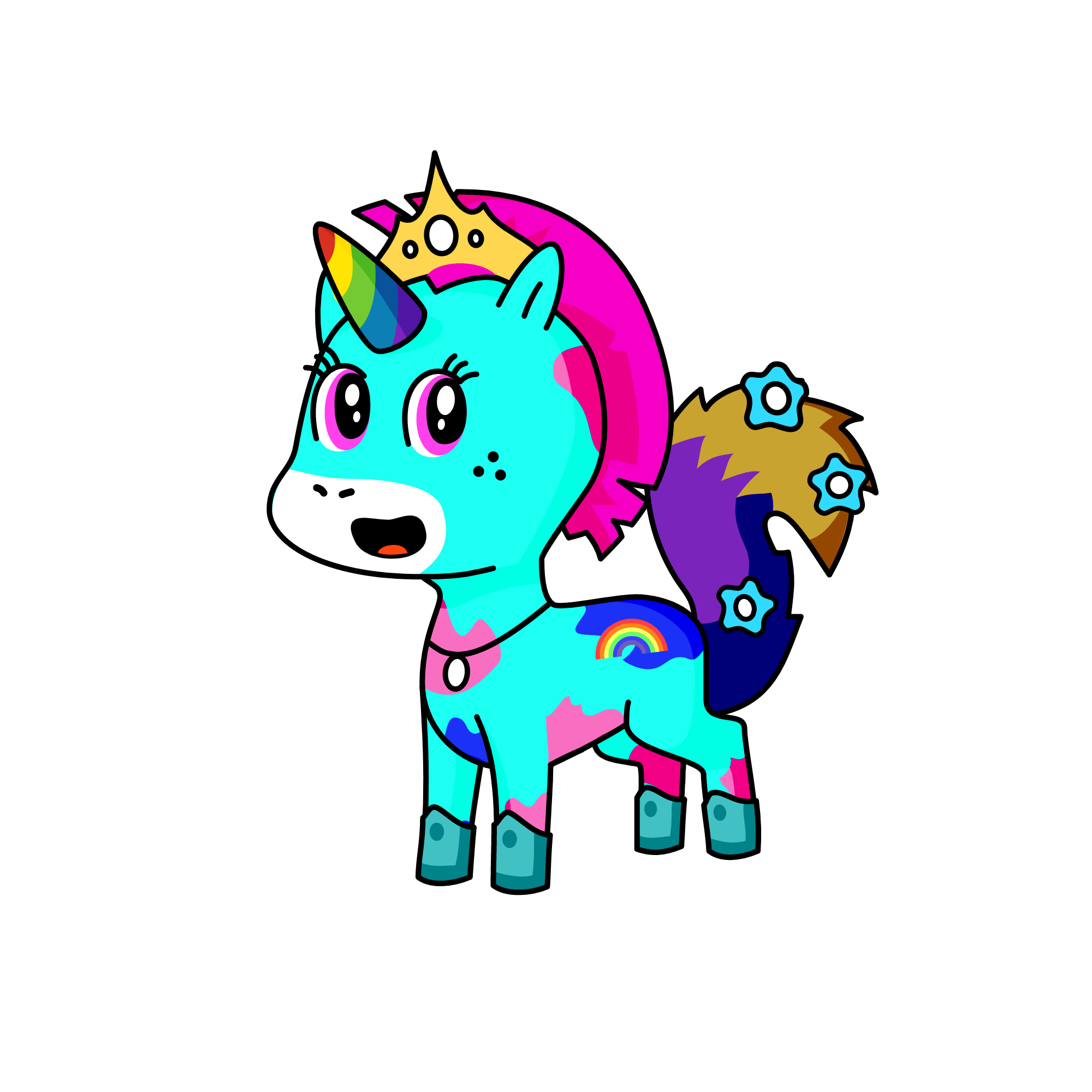 Unina, the unicorn