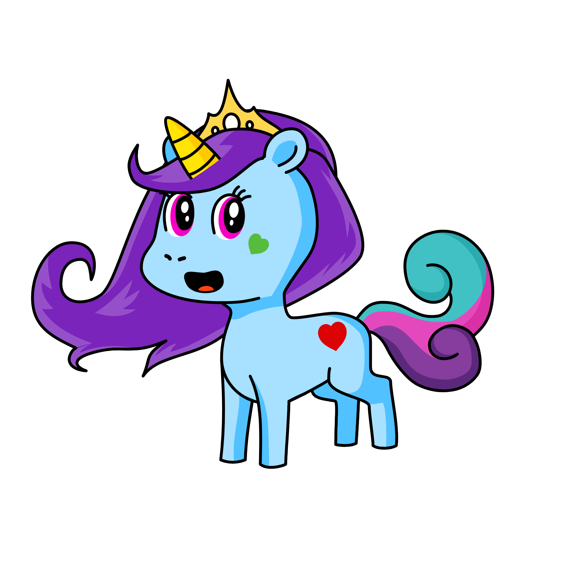 lily, the unicorn