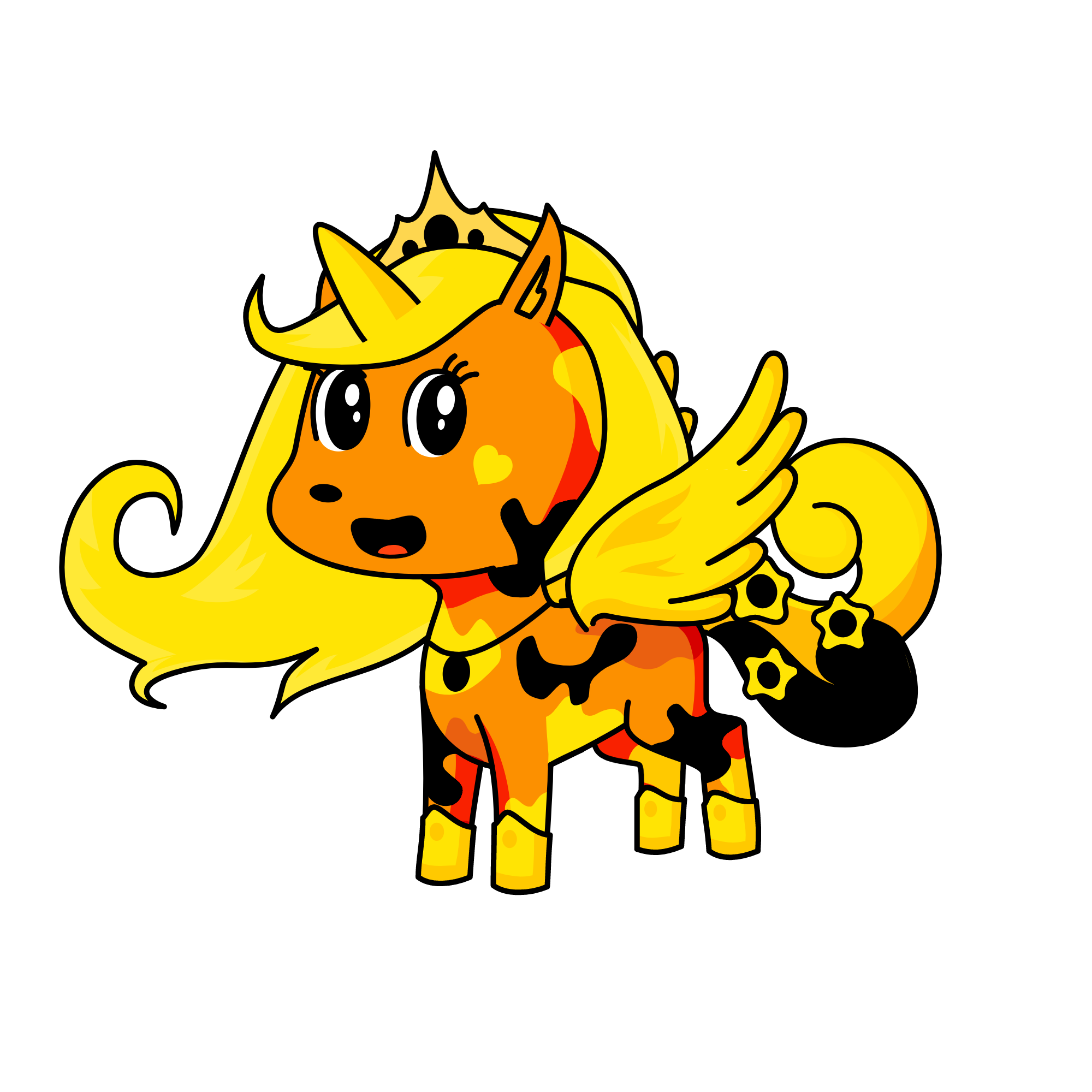 Moon Star, the unicorn