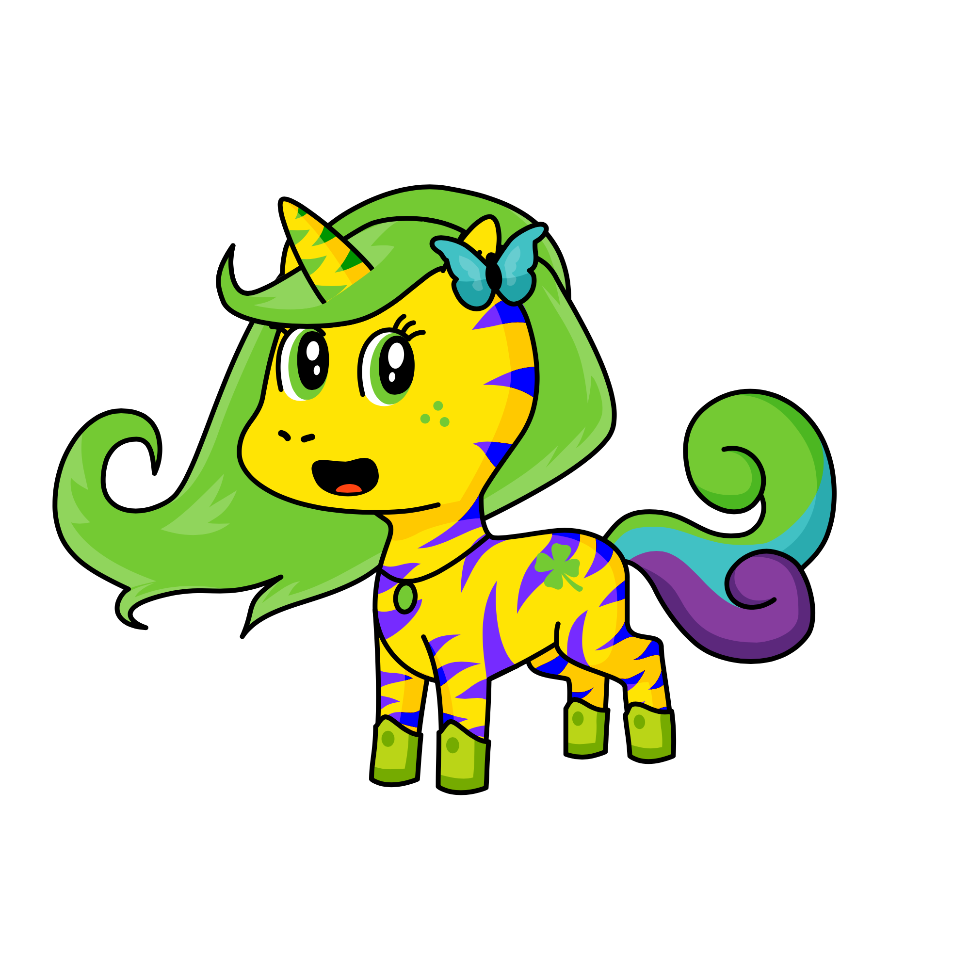 Ivy, the unicorn