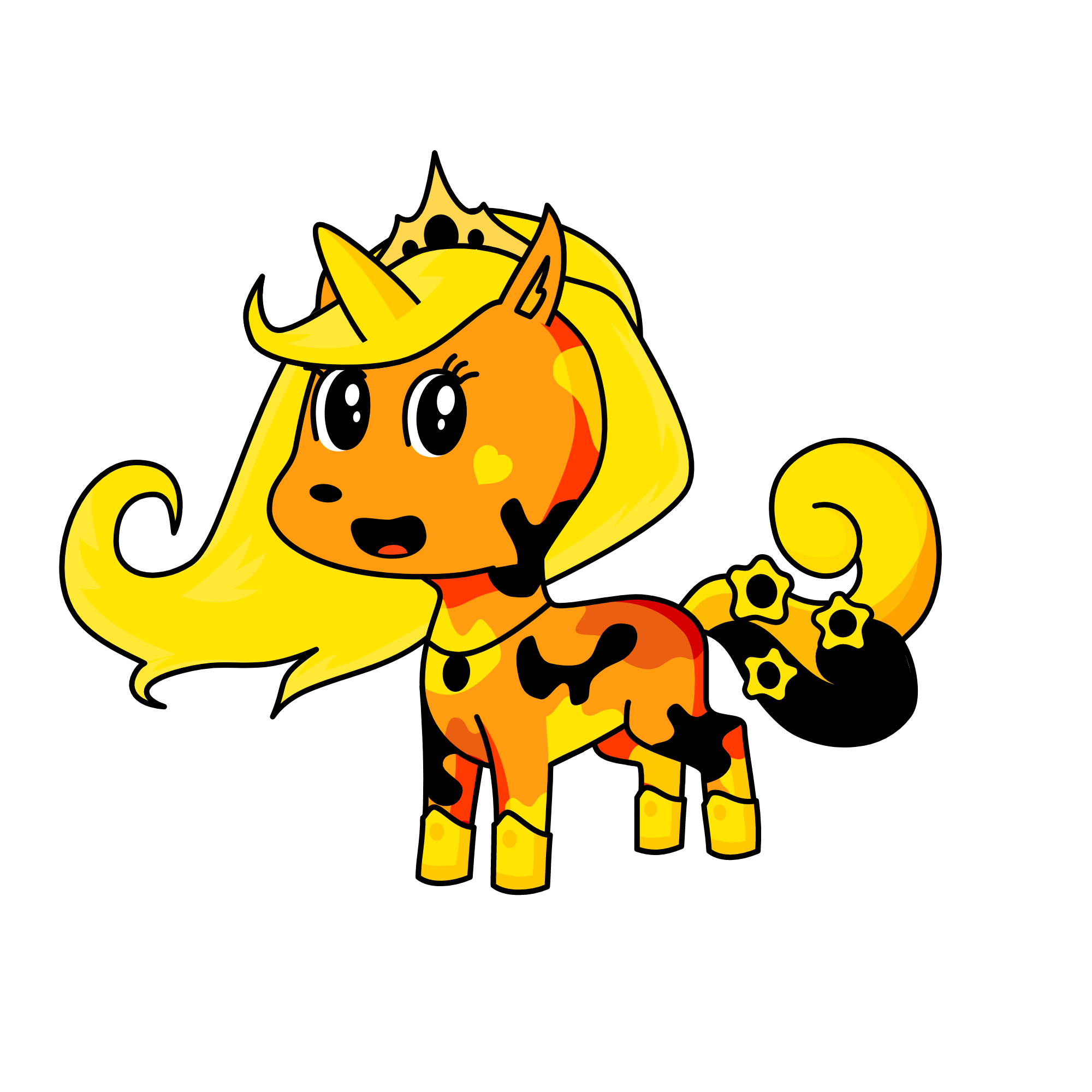 Pumpkin, the unicorn
