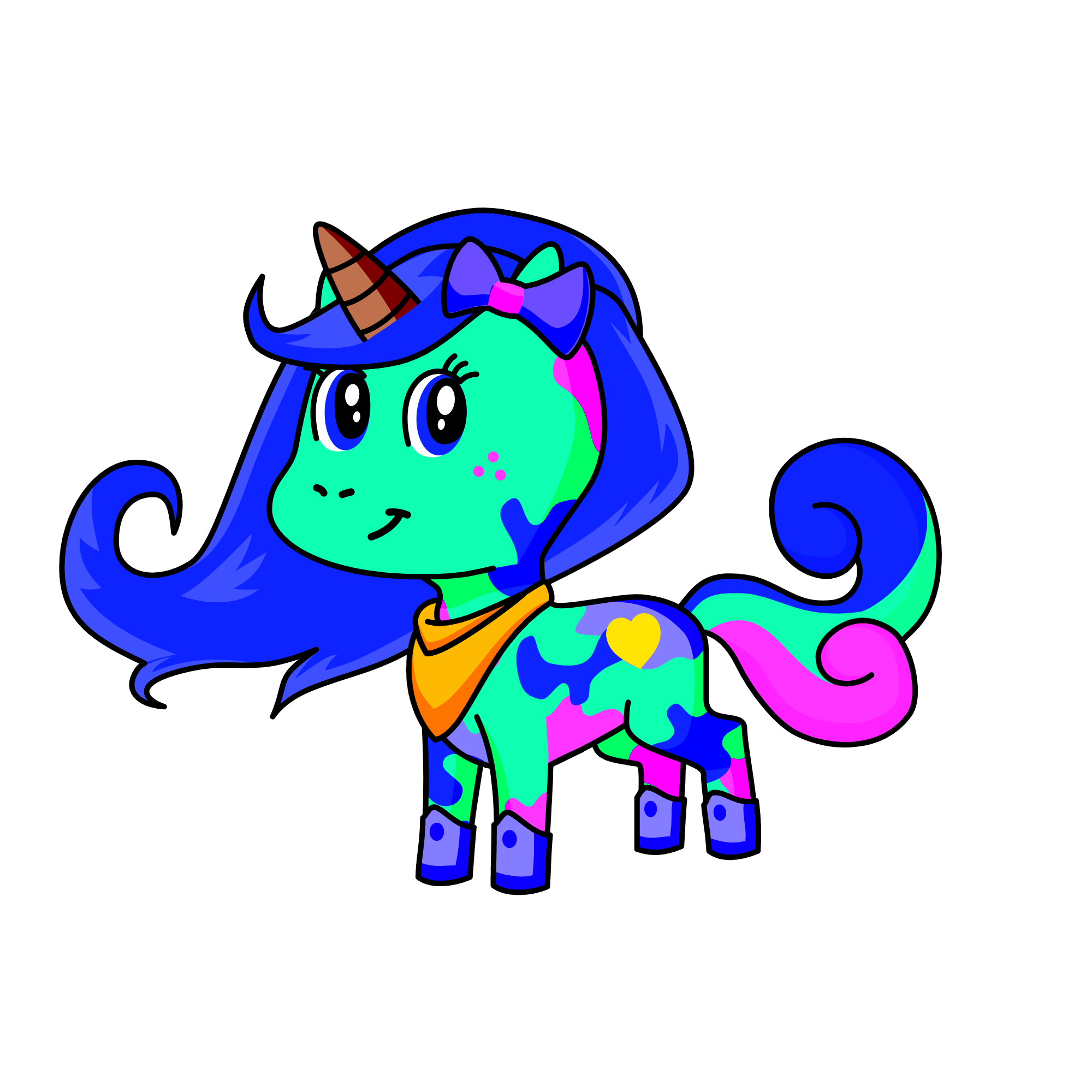 Slurpie, the unicorn