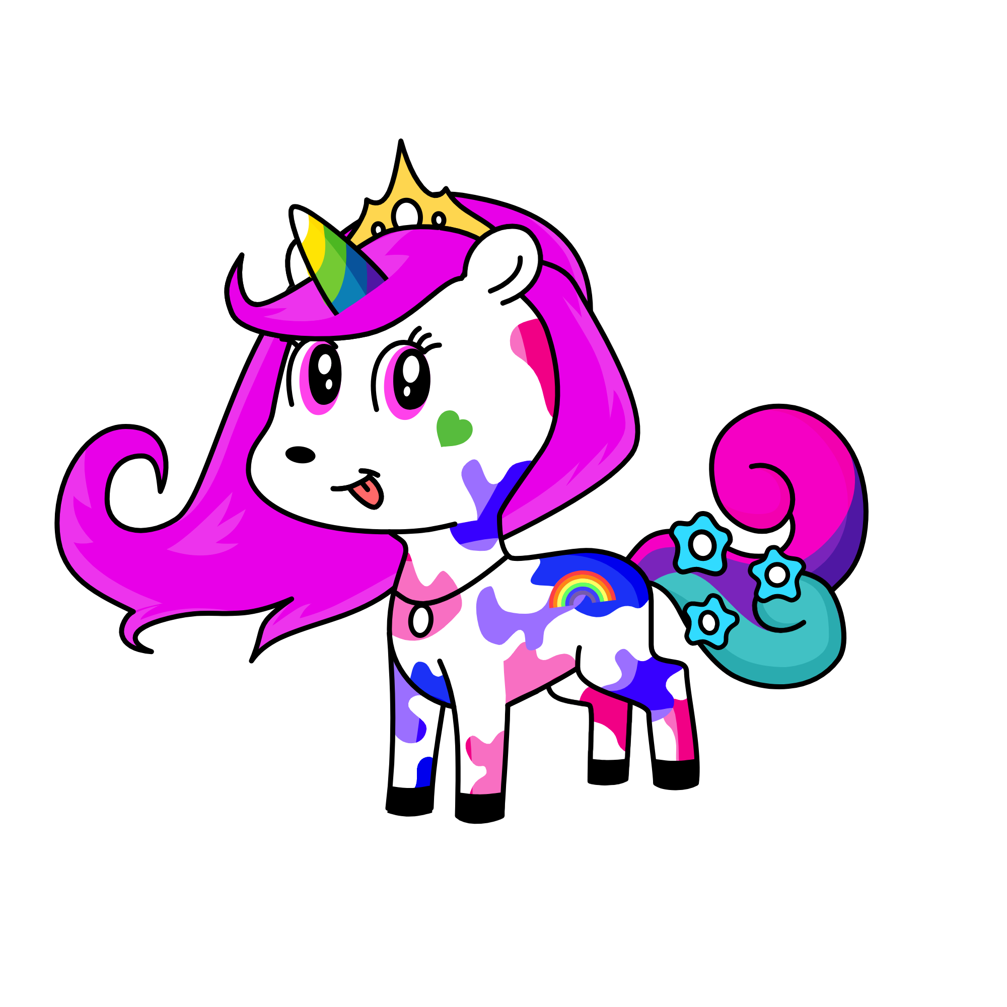 Marshie Let's Go, the unicorn