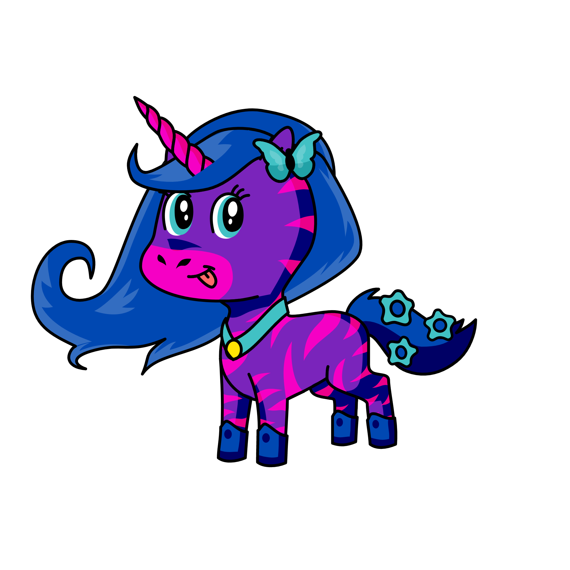 blula, the unicorn