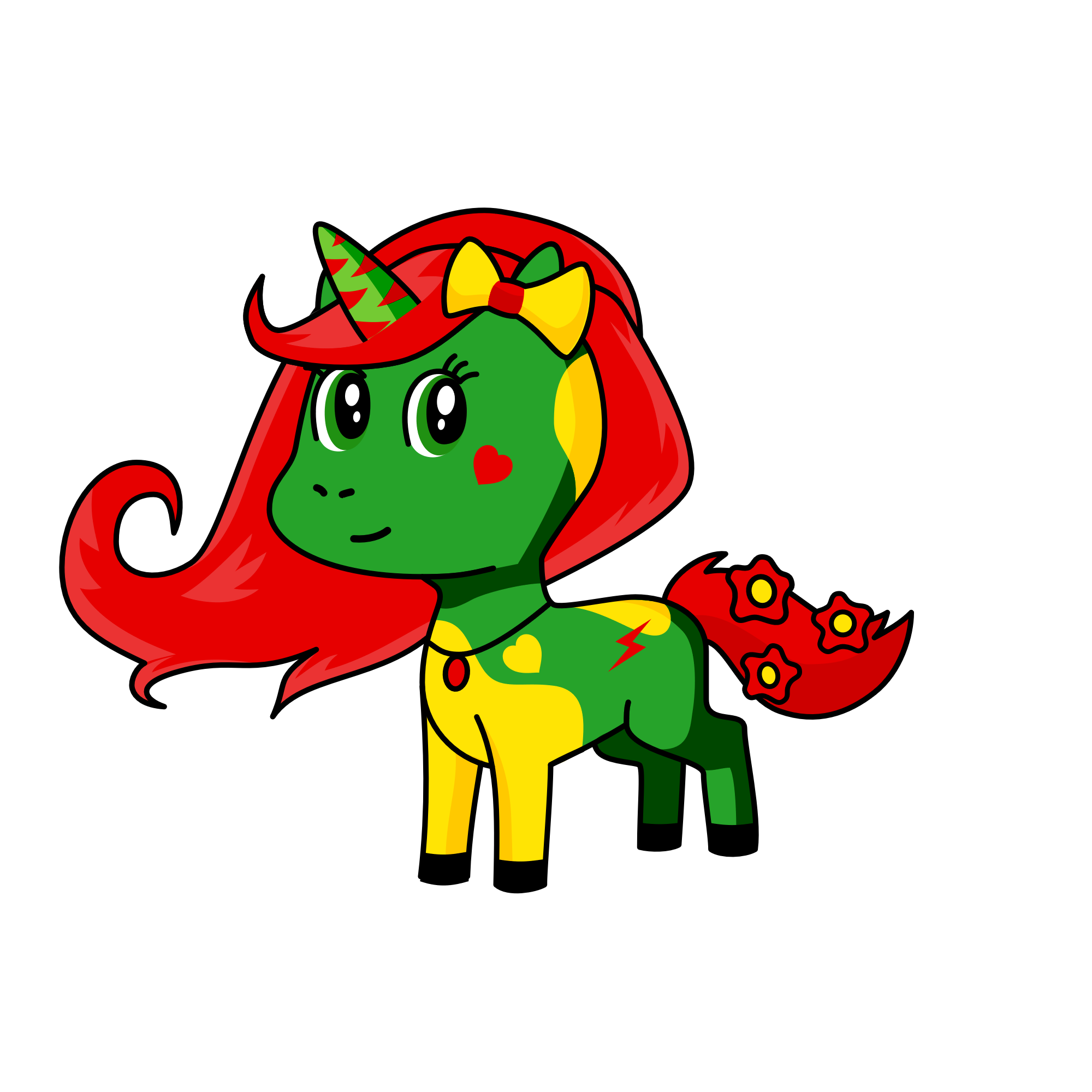 Niamh, the unicorn