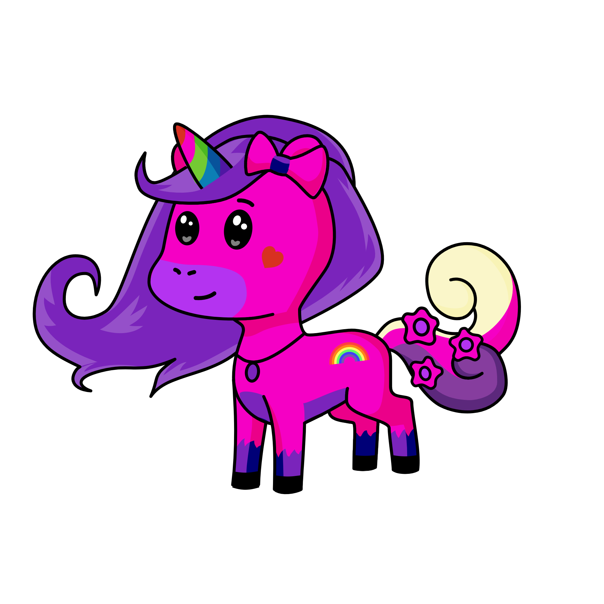 Lovely, the unicorn