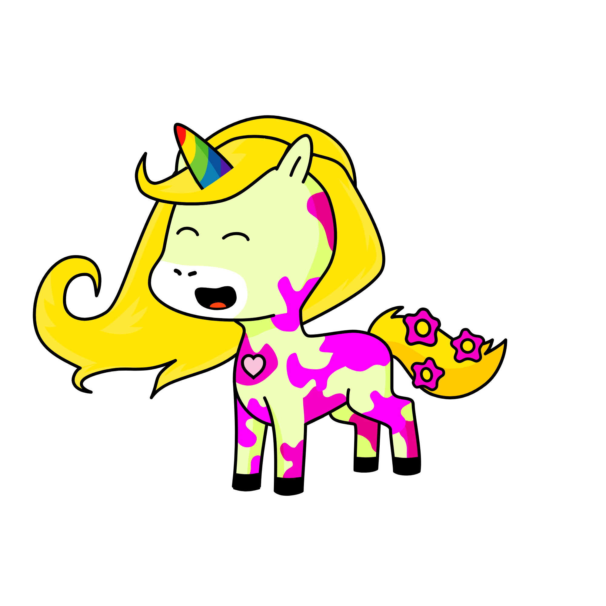 its muffin time, the unicorn