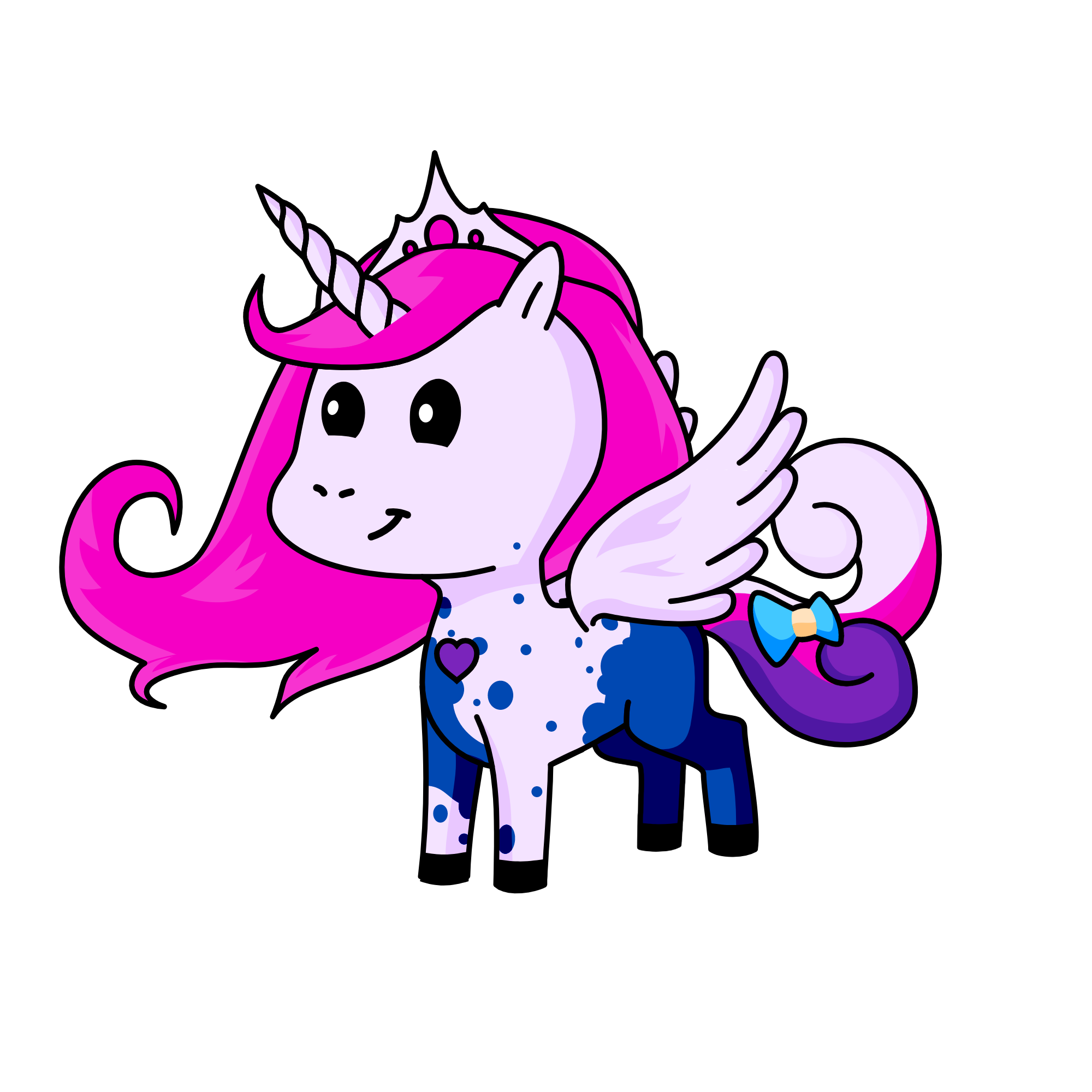 Moony, the unicorn