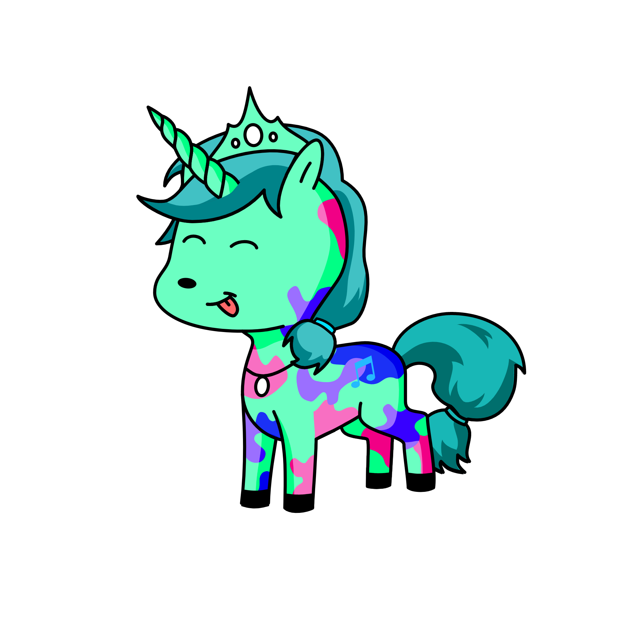 mr.sparckles, the unicorn