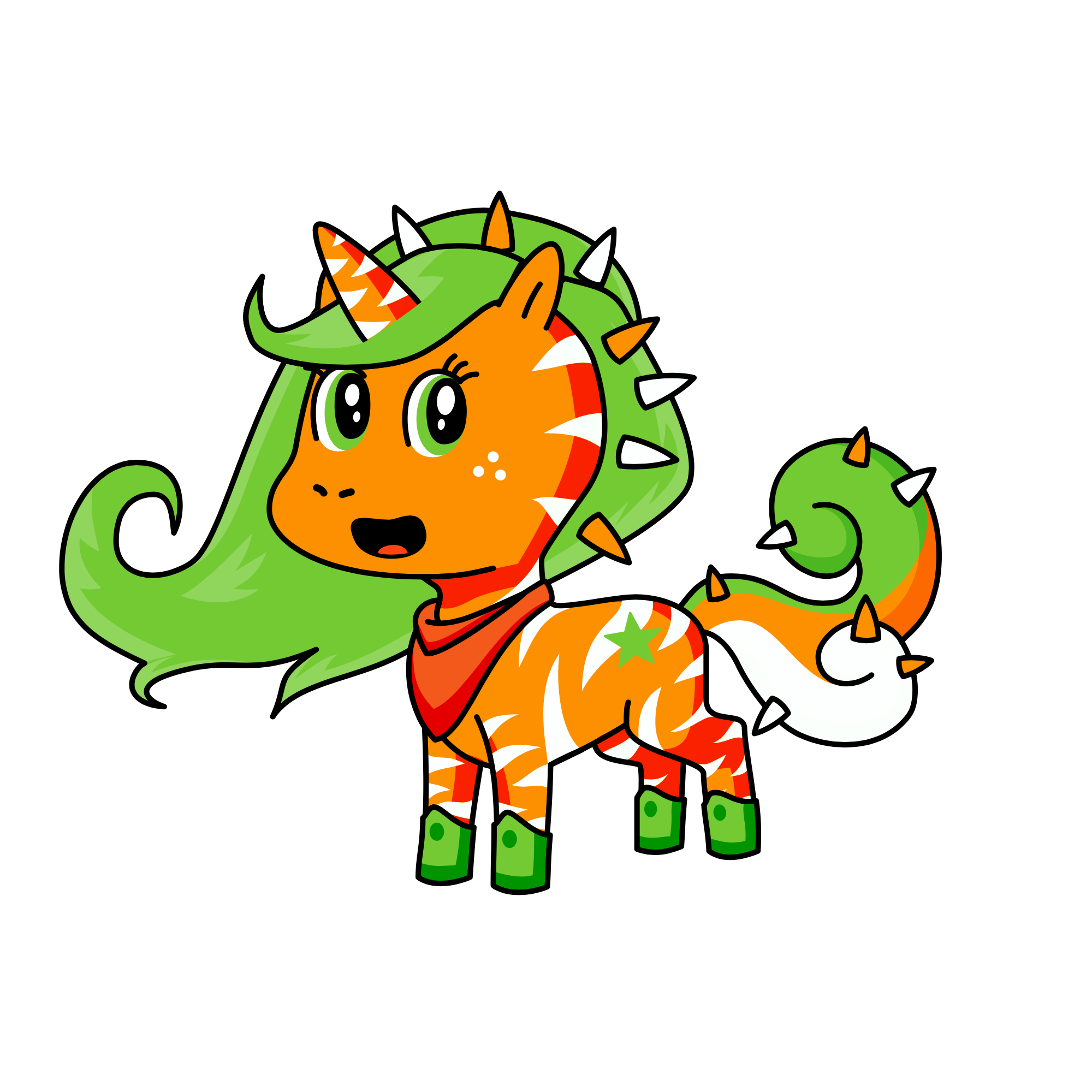 India, the unicorn