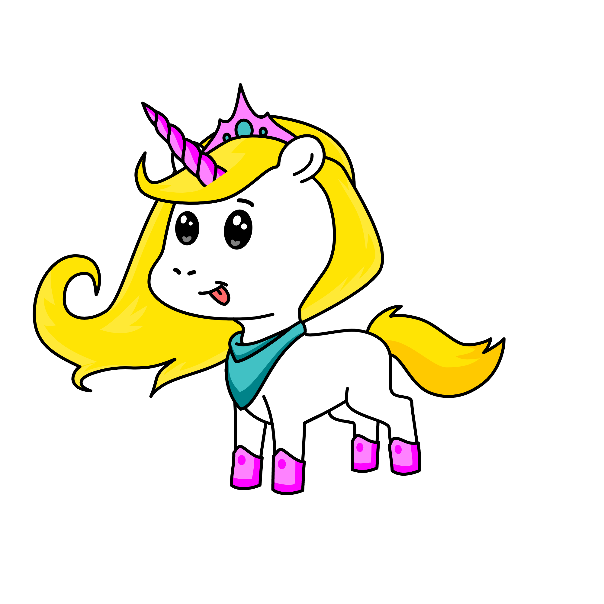 پنی, the unicorn