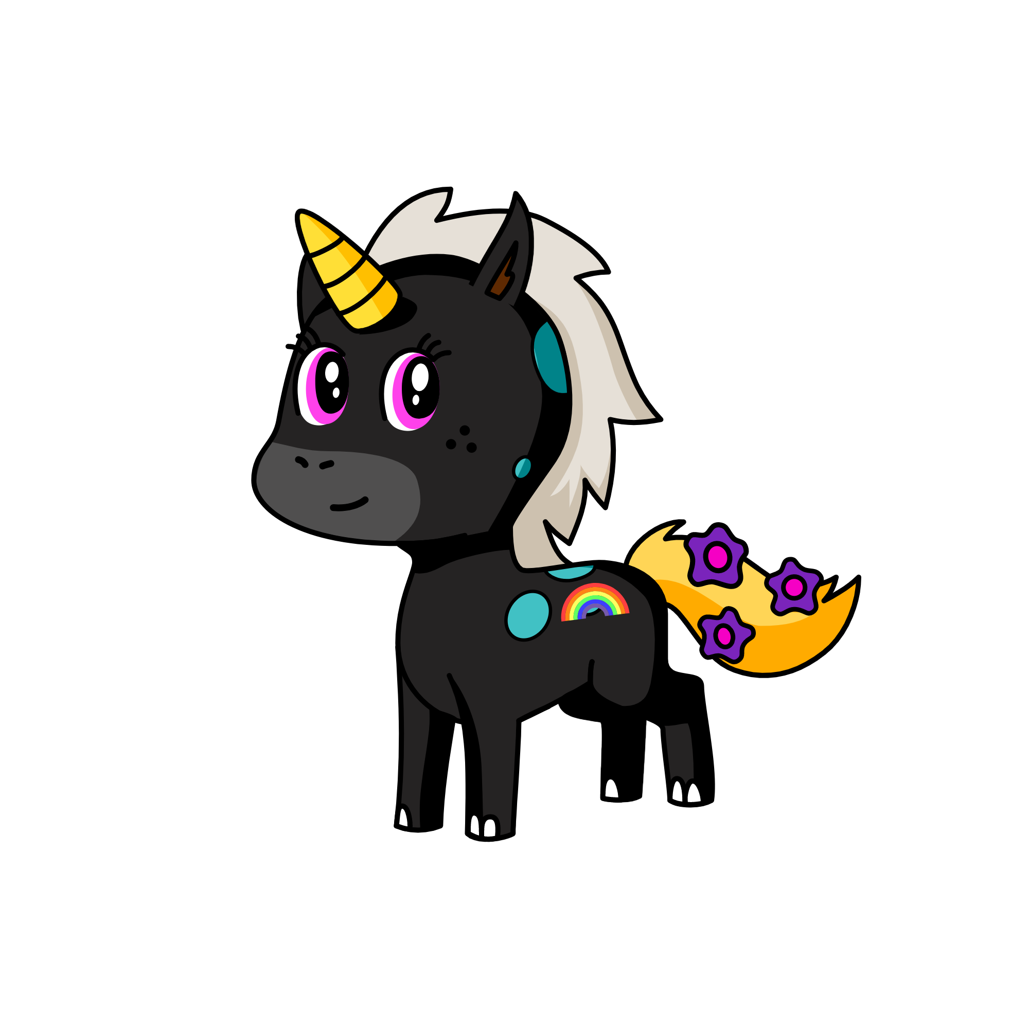 Corny, the unicorn