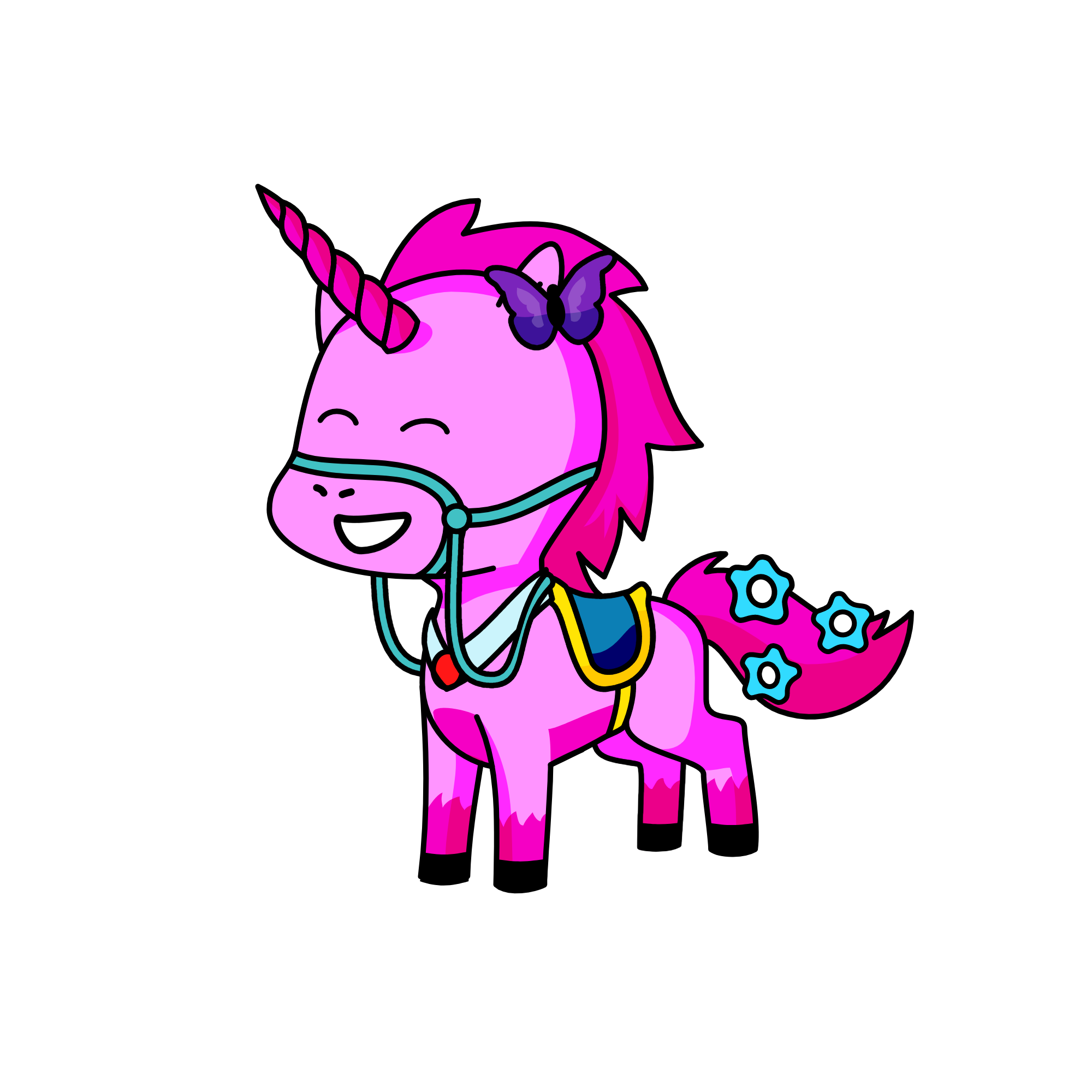 Puffy, the unicorn