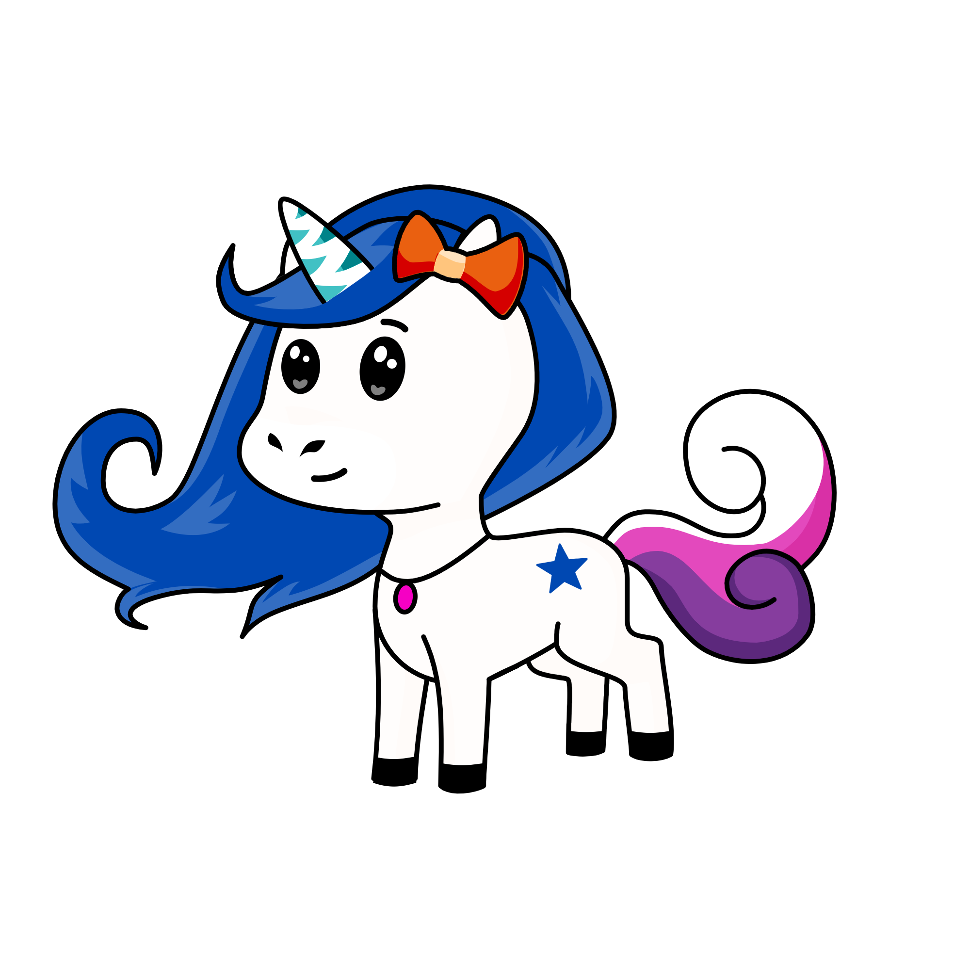Royal, the unicorn
