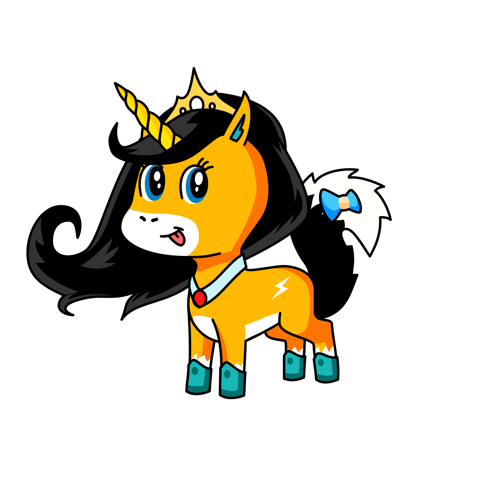 Emily, the unicorn